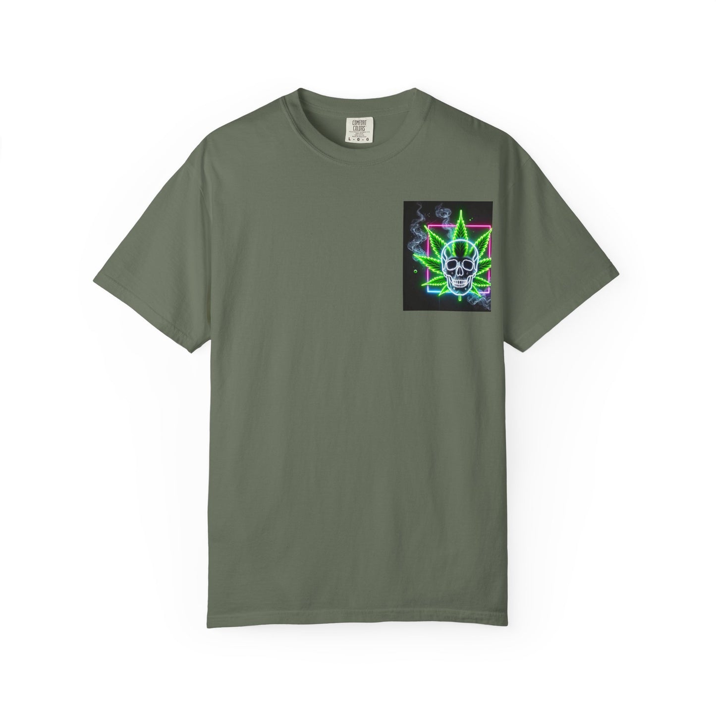 Colorful Psychedelic Cannabis Unisex T-Shirt, Perfect for Festivals, Beach Days, Casual Wear, 420 Celebrations, Gifts for Stoners