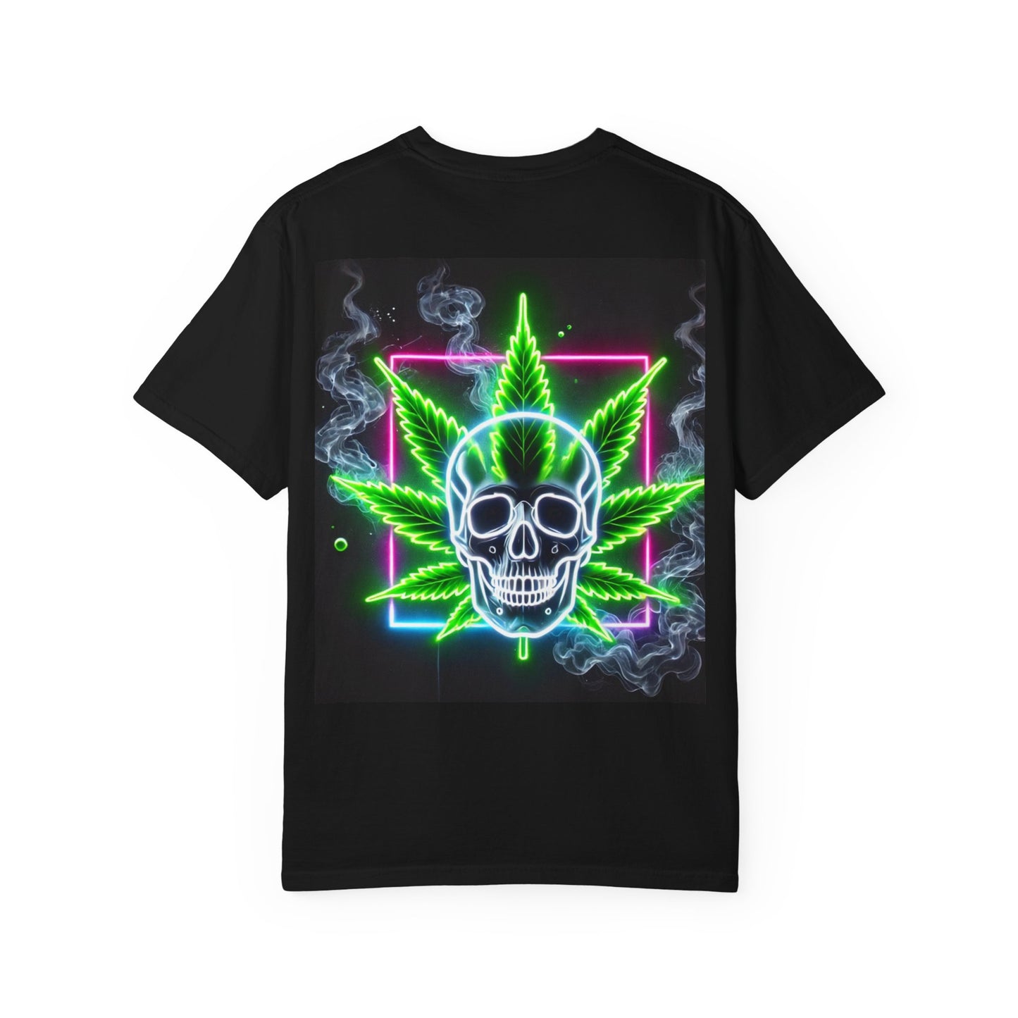 Colorful Psychedelic Cannabis Unisex T-Shirt, Perfect for Festivals, Beach Days, Casual Wear, 420 Celebrations, Gifts for Stoners