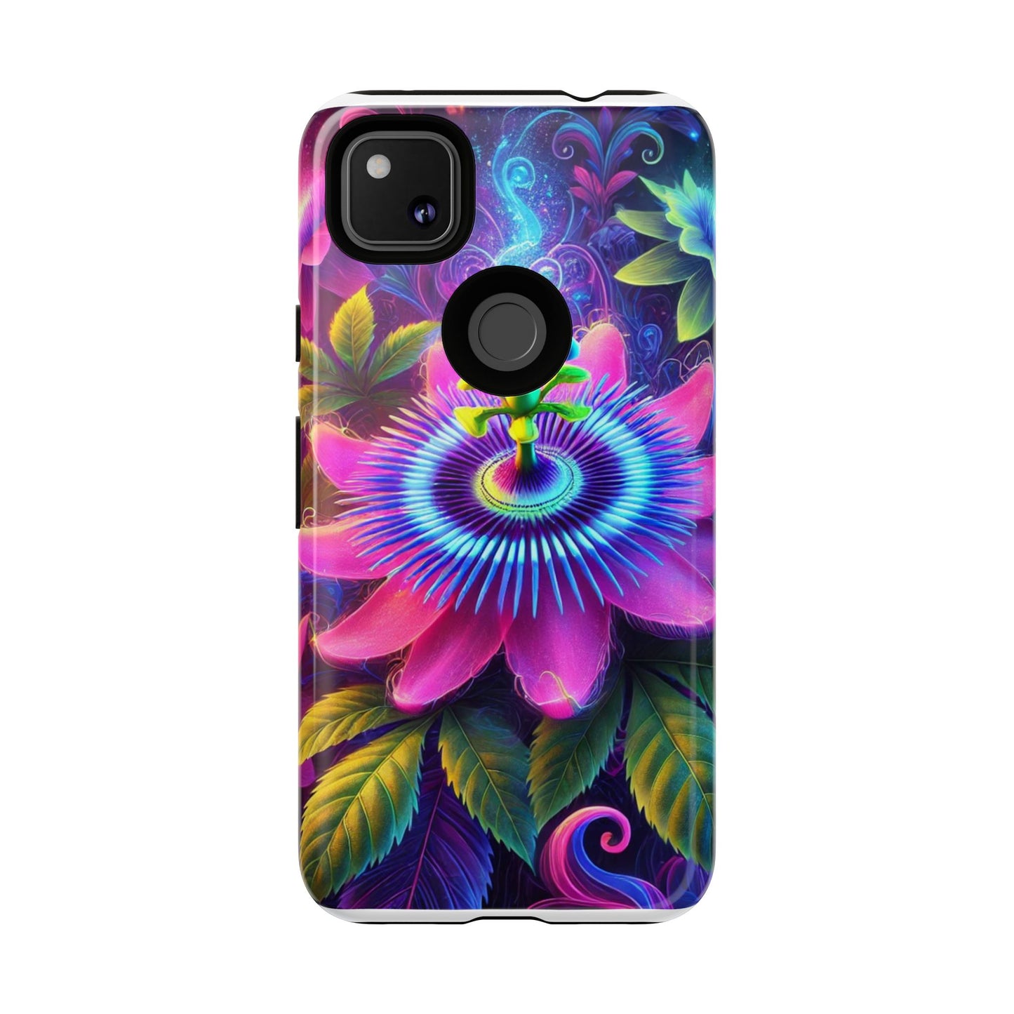 Vibrant Floral Phone Case - Tough Protection for Nature Lovers