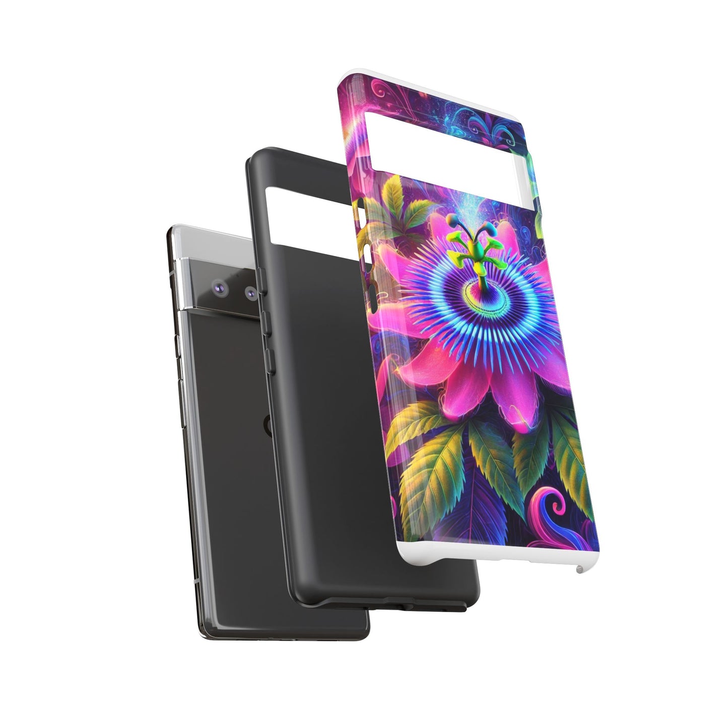 Vibrant Floral Phone Case - Tough Protection for Nature Lovers