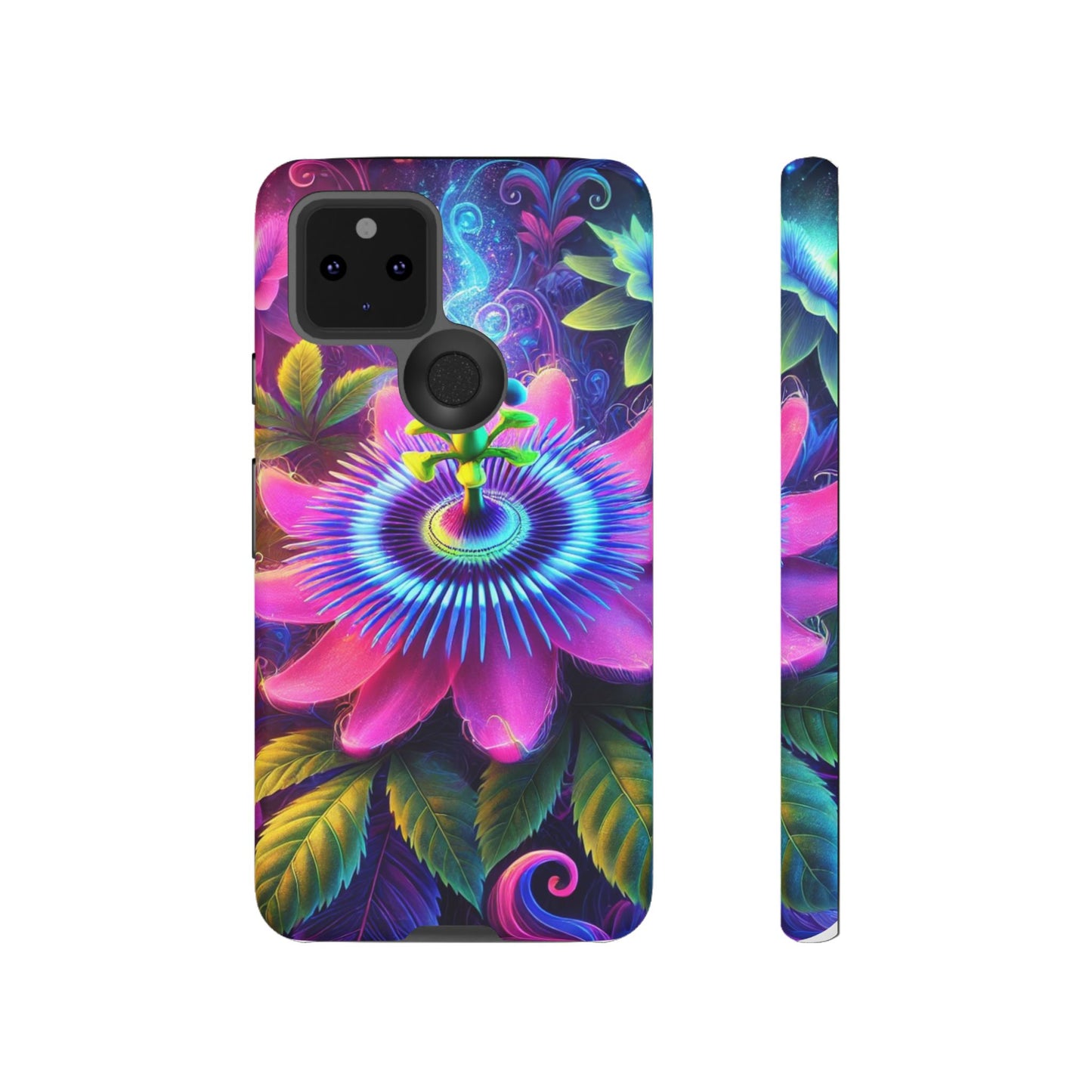 Vibrant Floral Phone Case - Tough Protection for Nature Lovers