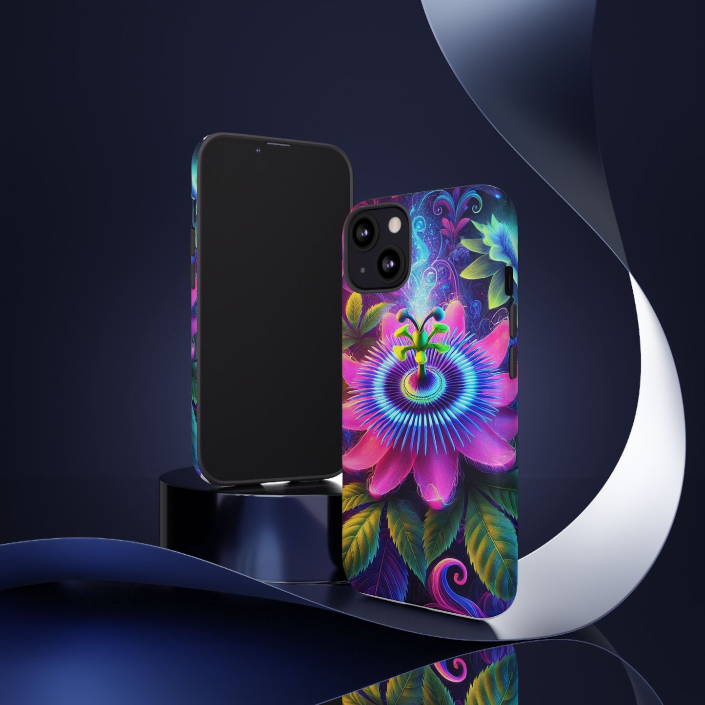 Vibrant Floral Phone Case - Tough Protection for Nature Lovers