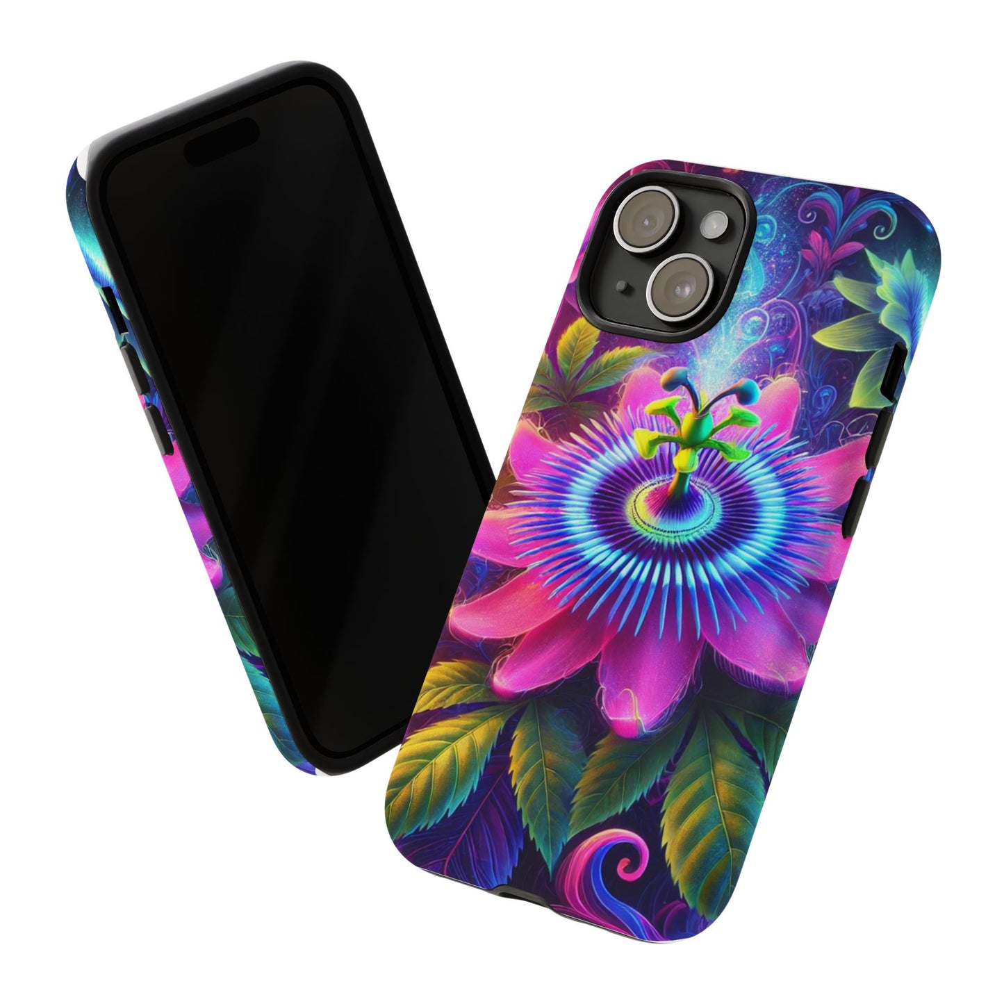 Vibrant Floral Phone Case - Tough Protection for Nature Lovers