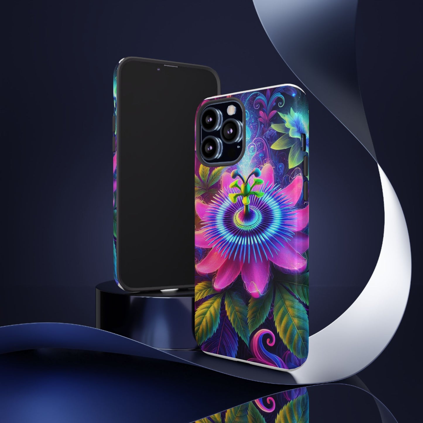 Vibrant Floral Phone Case - Tough Protection for Nature Lovers