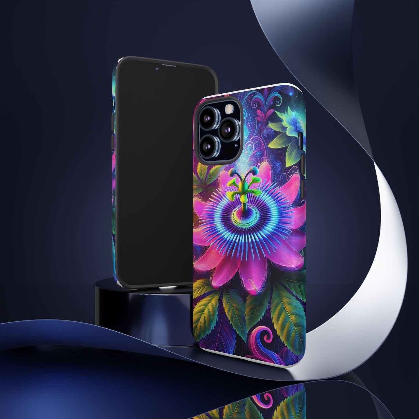 Vibrant Floral Phone Case - Tough Protection for Nature Lovers
