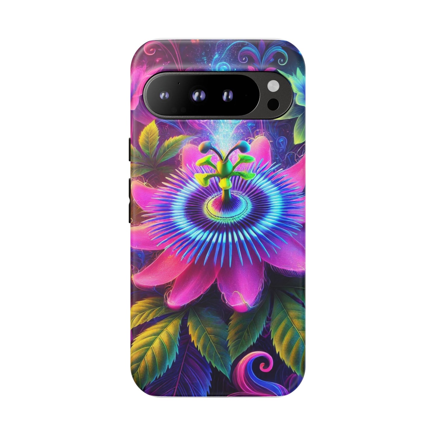 Vibrant Floral Phone Case - Tough Protection for Nature Lovers