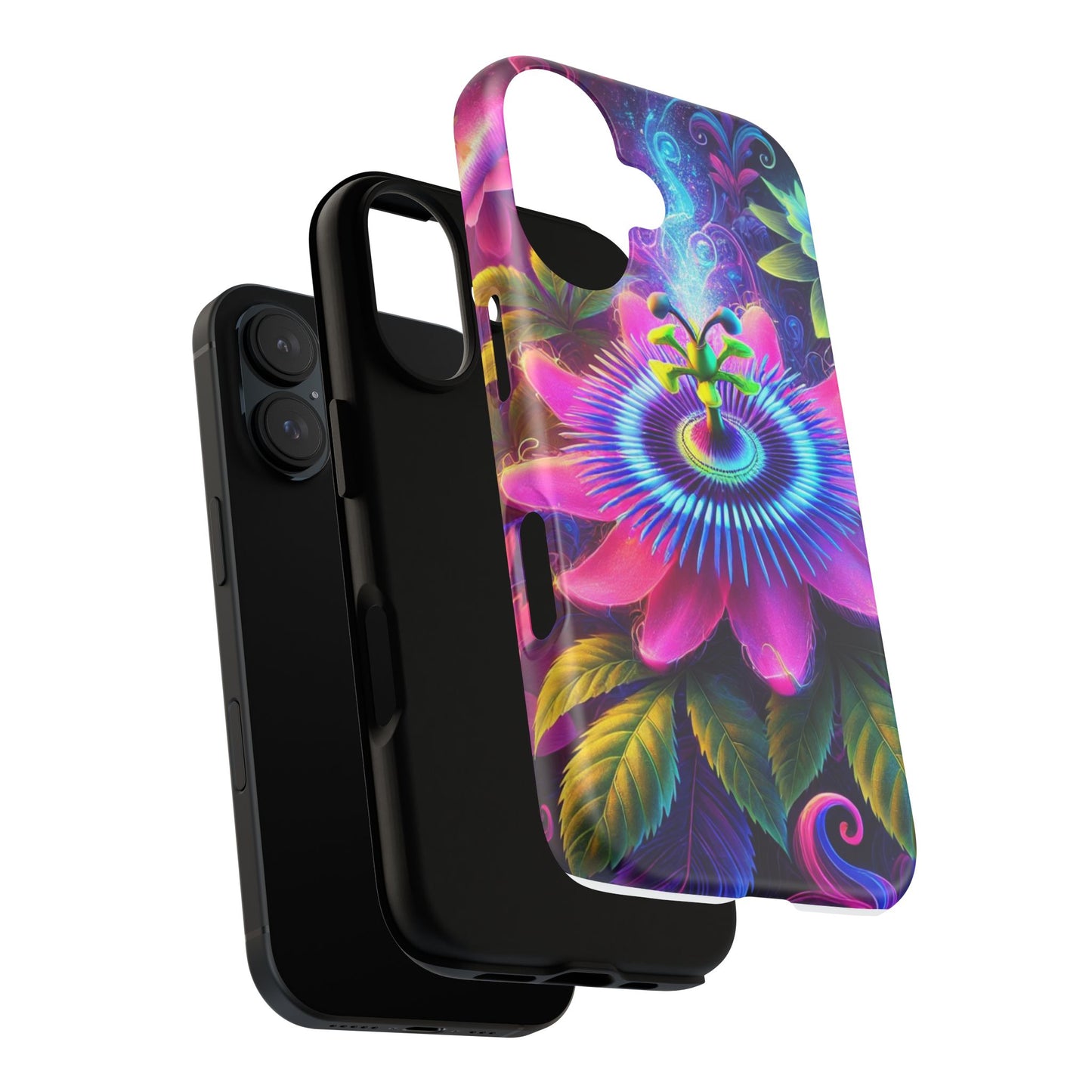 Vibrant Floral Phone Case - Tough Protection for Nature Lovers