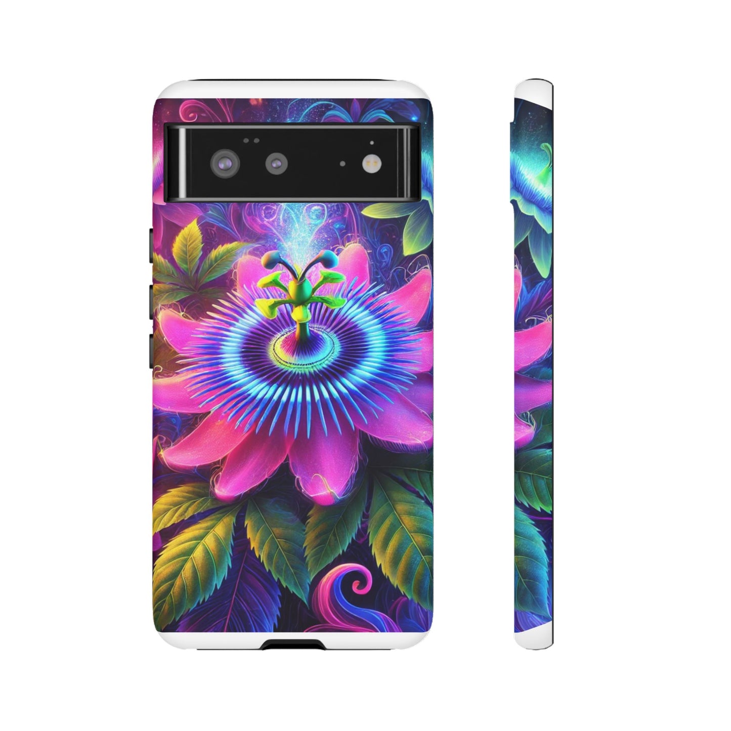 Vibrant Floral Phone Case - Tough Protection for Nature Lovers