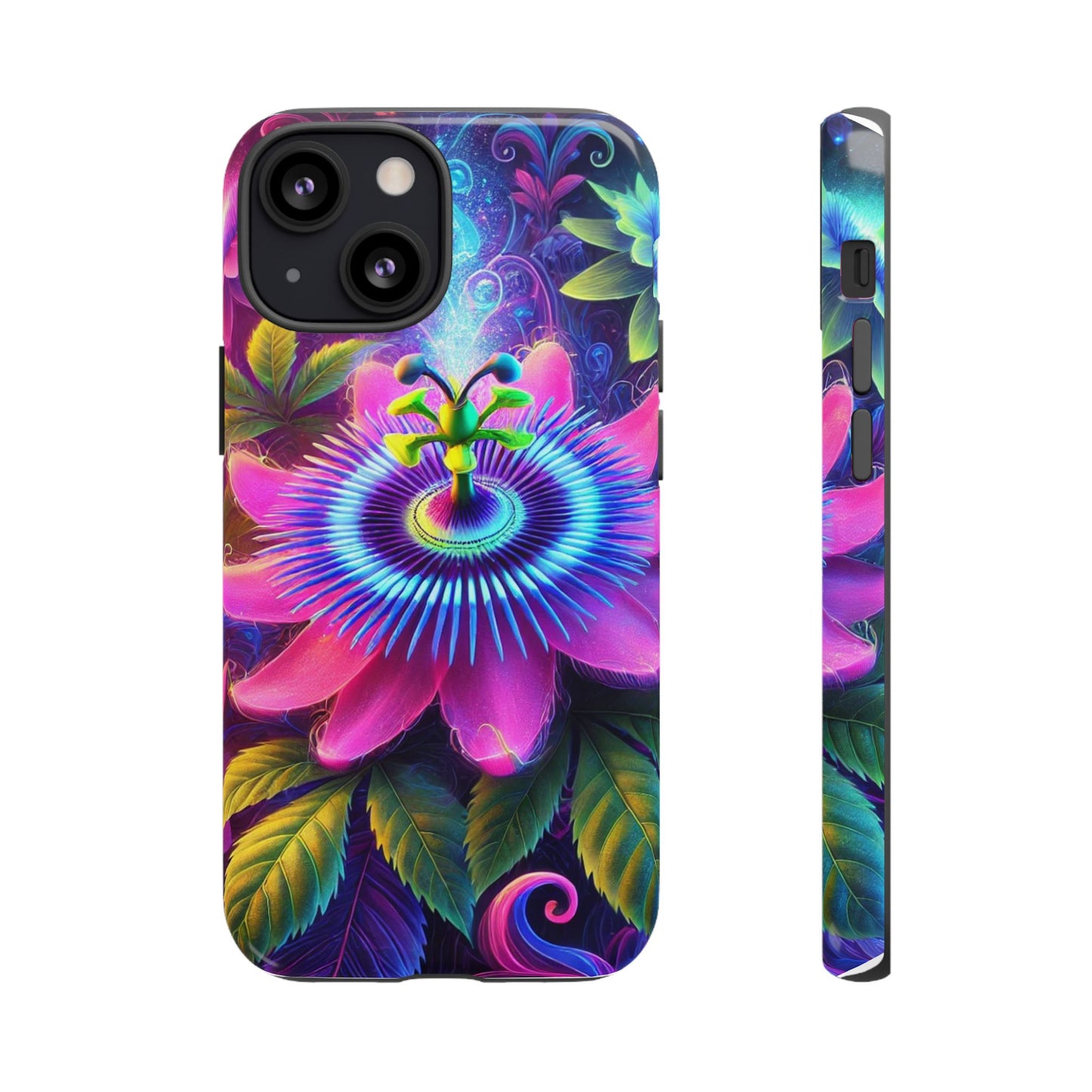 Vibrant Floral Phone Case - Tough Protection for Nature Lovers