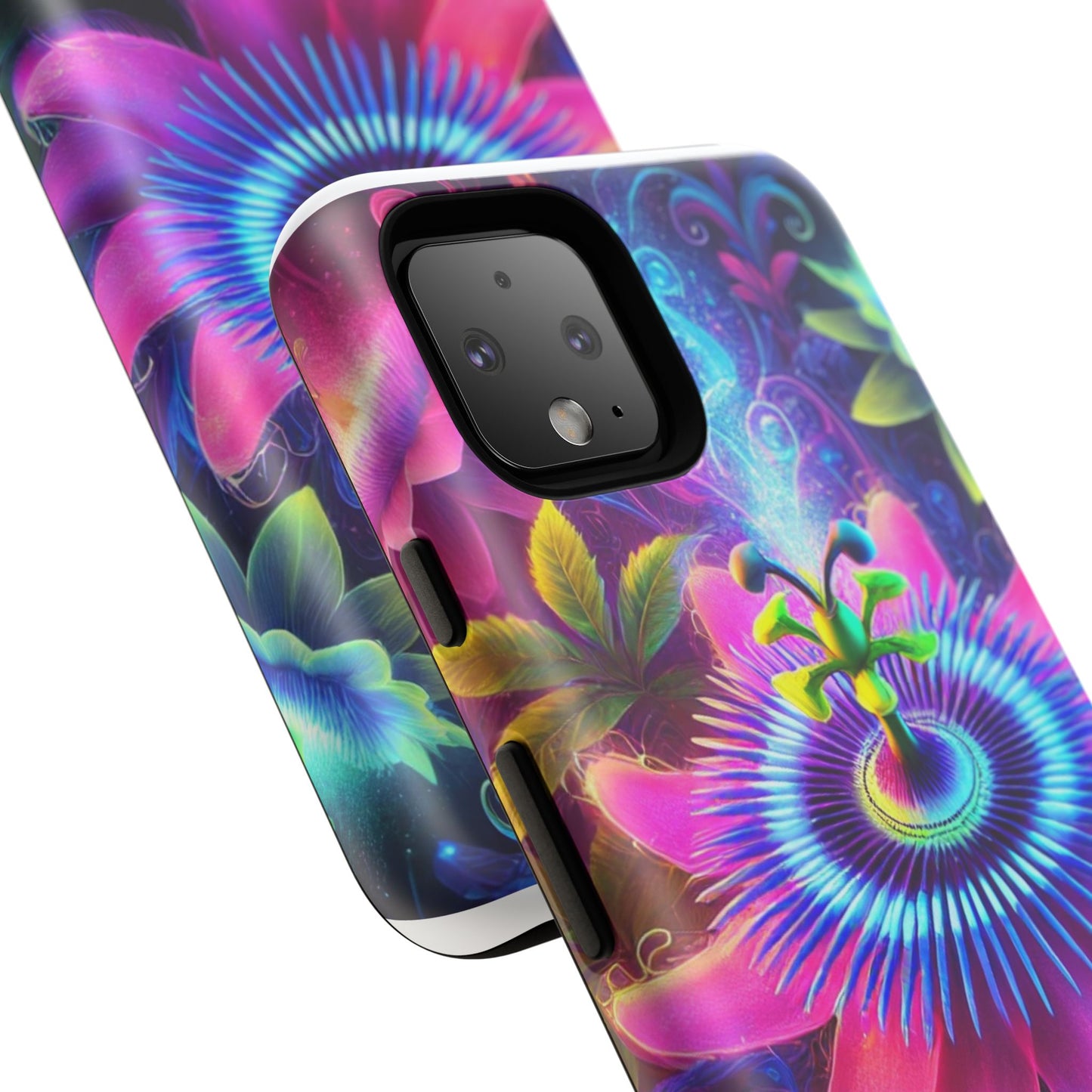 Vibrant Floral Phone Case - Tough Protection for Nature Lovers