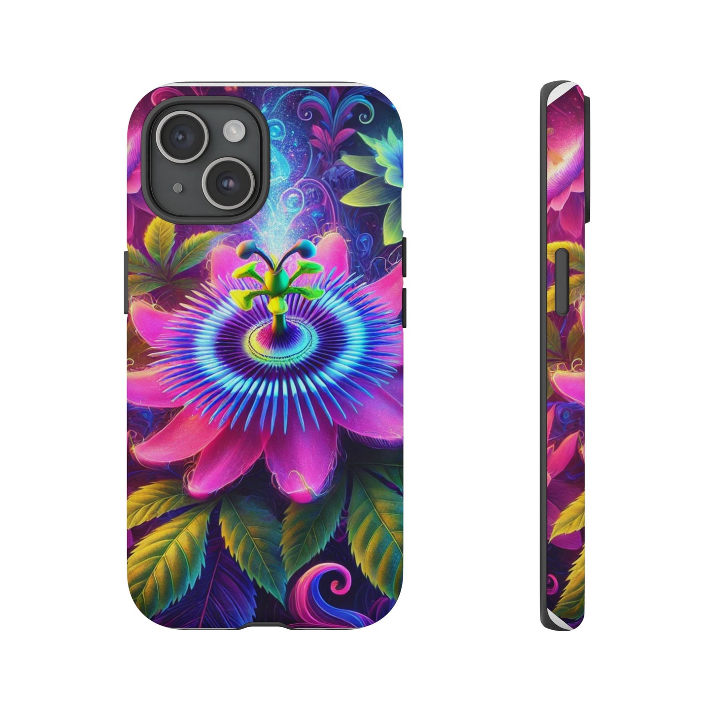 Vibrant Floral Phone Case - Tough Protection for Nature Lovers
