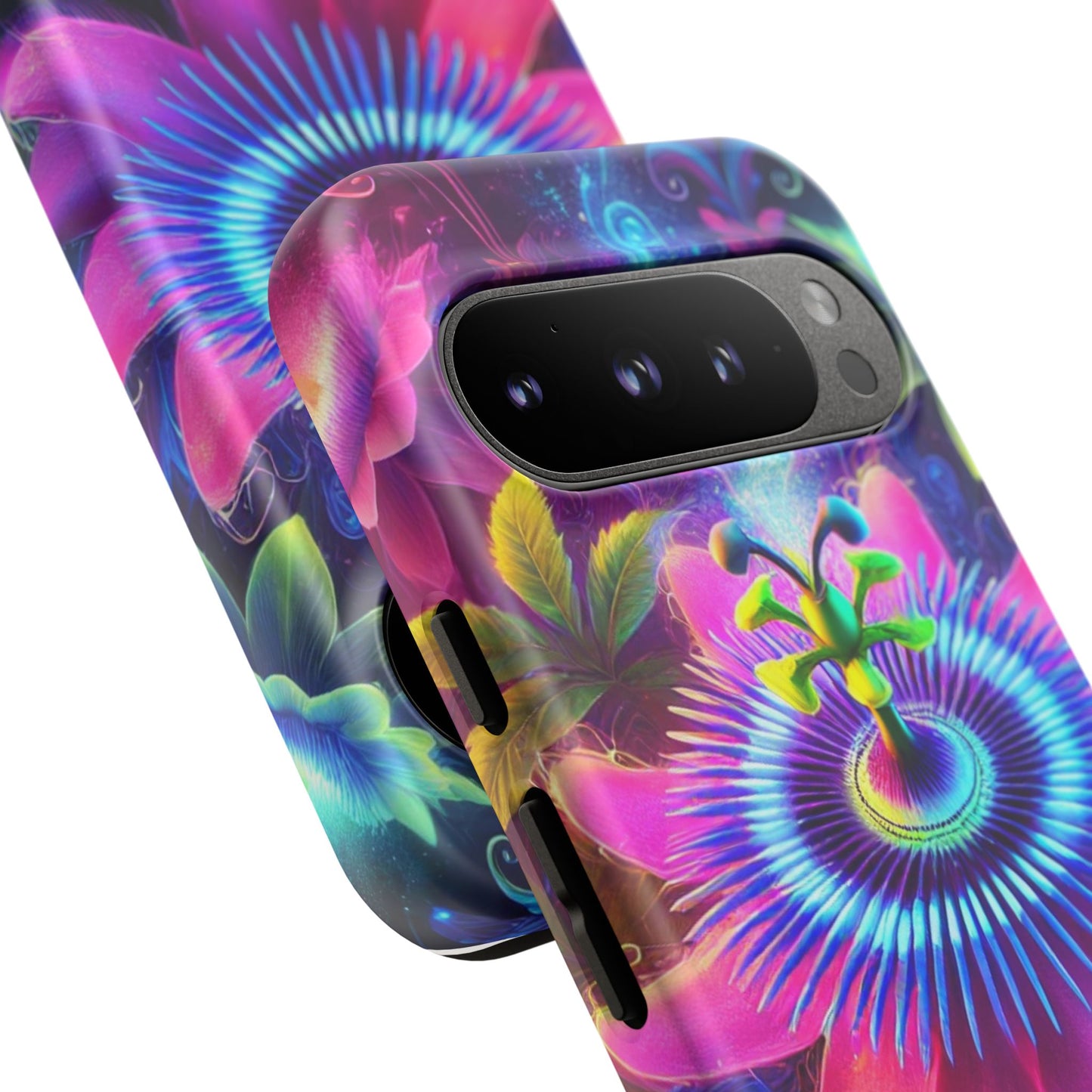 Vibrant Floral Phone Case - Tough Protection for Nature Lovers