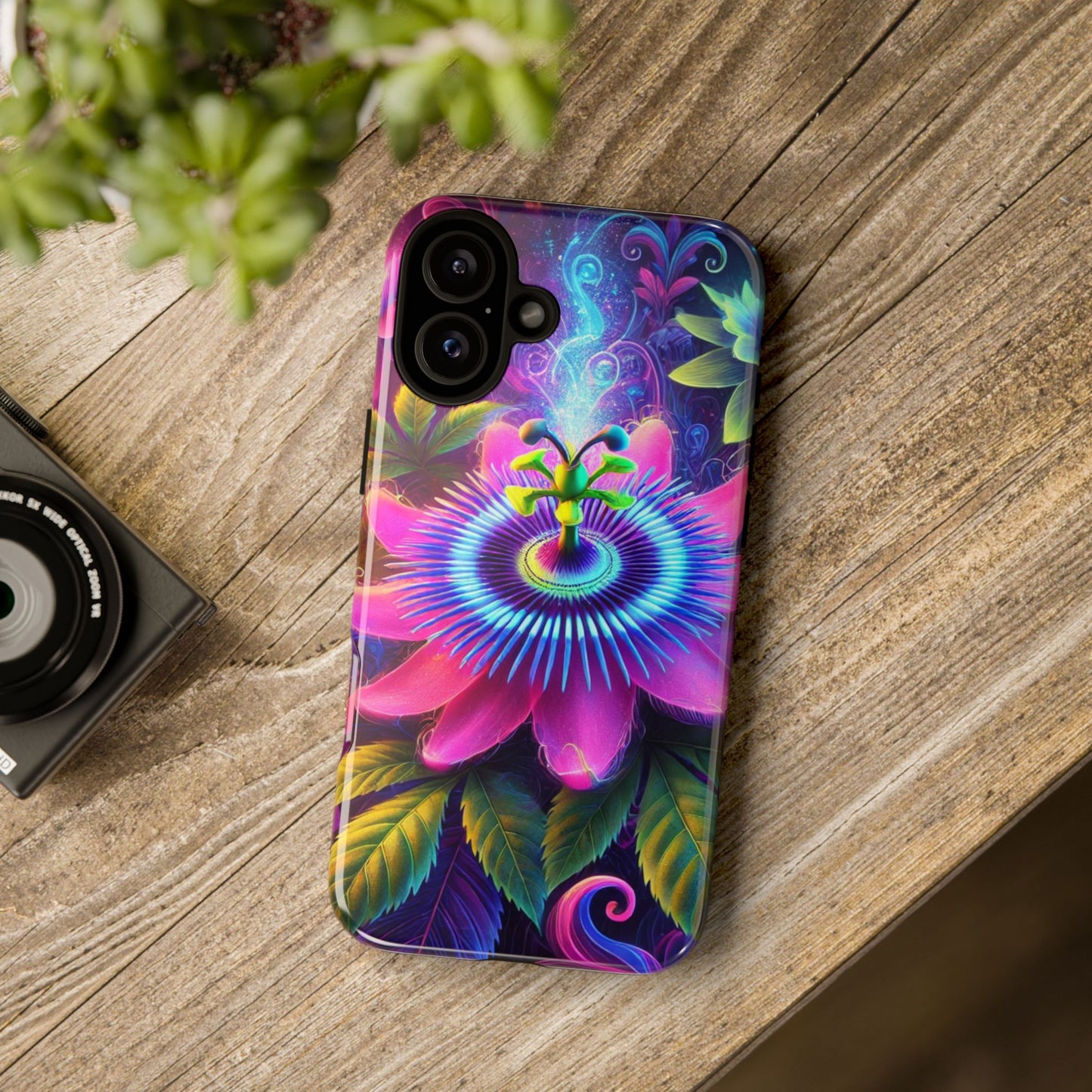 Vibrant Floral Phone Case - Tough Protection for Nature Lovers