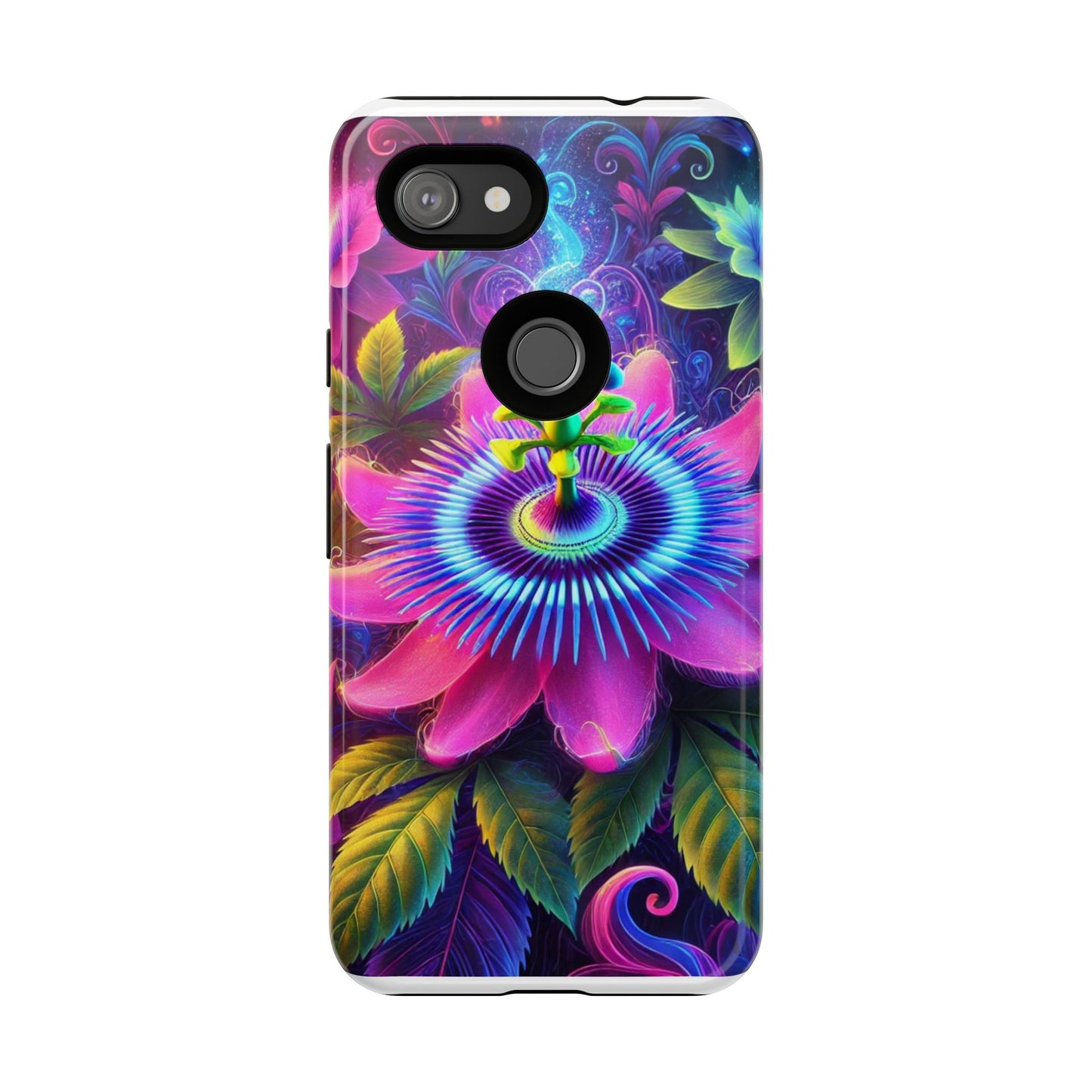 Vibrant Floral Phone Case - Tough Protection for Nature Lovers