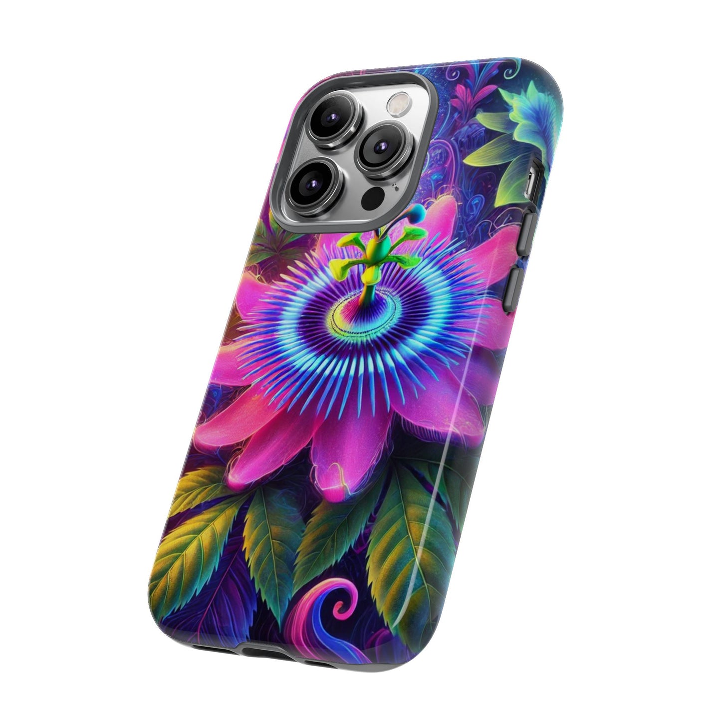 Vibrant Floral Phone Case - Tough Protection for Nature Lovers