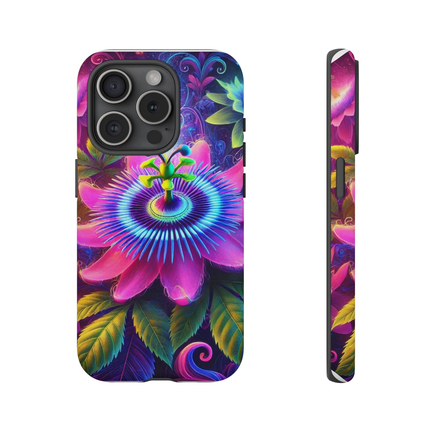 Vibrant Floral Phone Case - Tough Protection for Nature Lovers