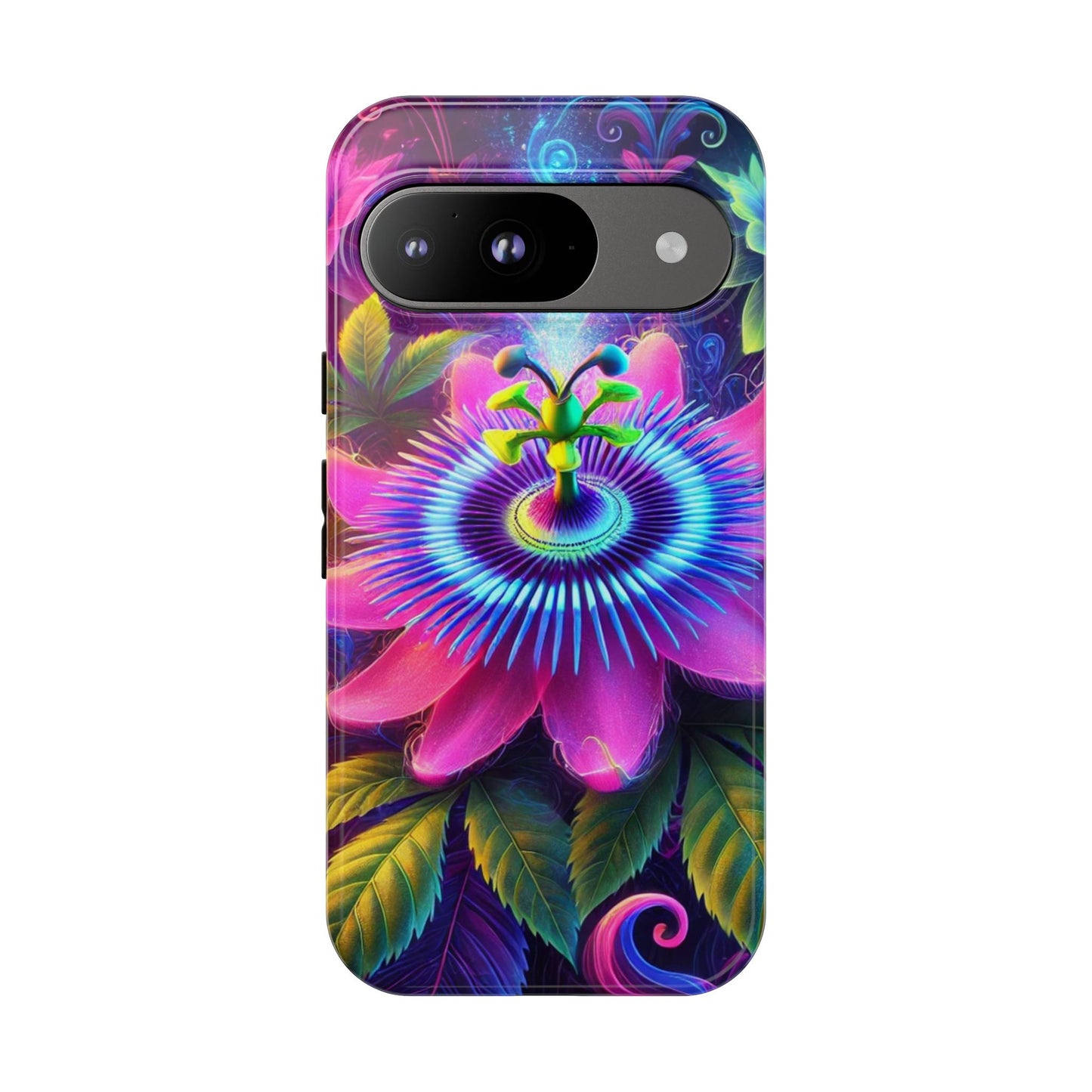 Vibrant Floral Phone Case - Tough Protection for Nature Lovers