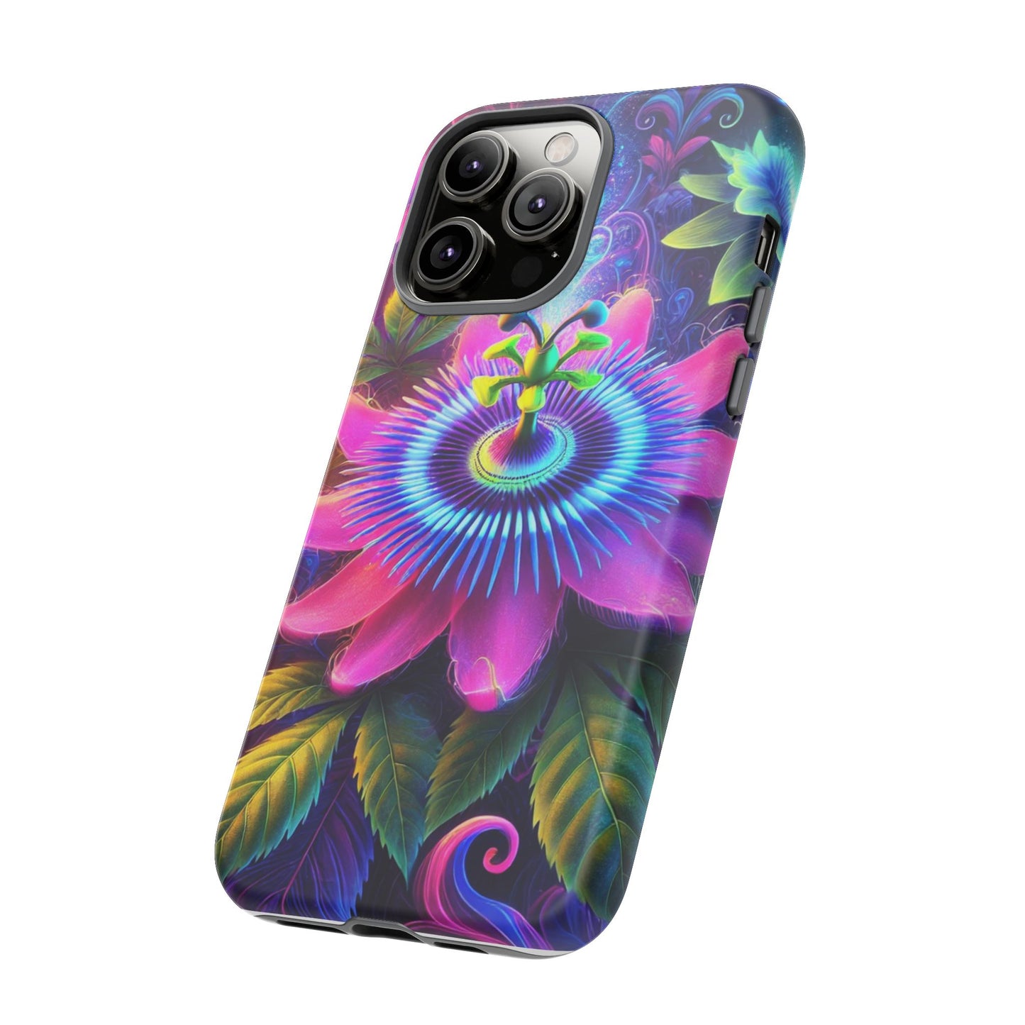 Vibrant Floral Phone Case - Tough Protection for Nature Lovers