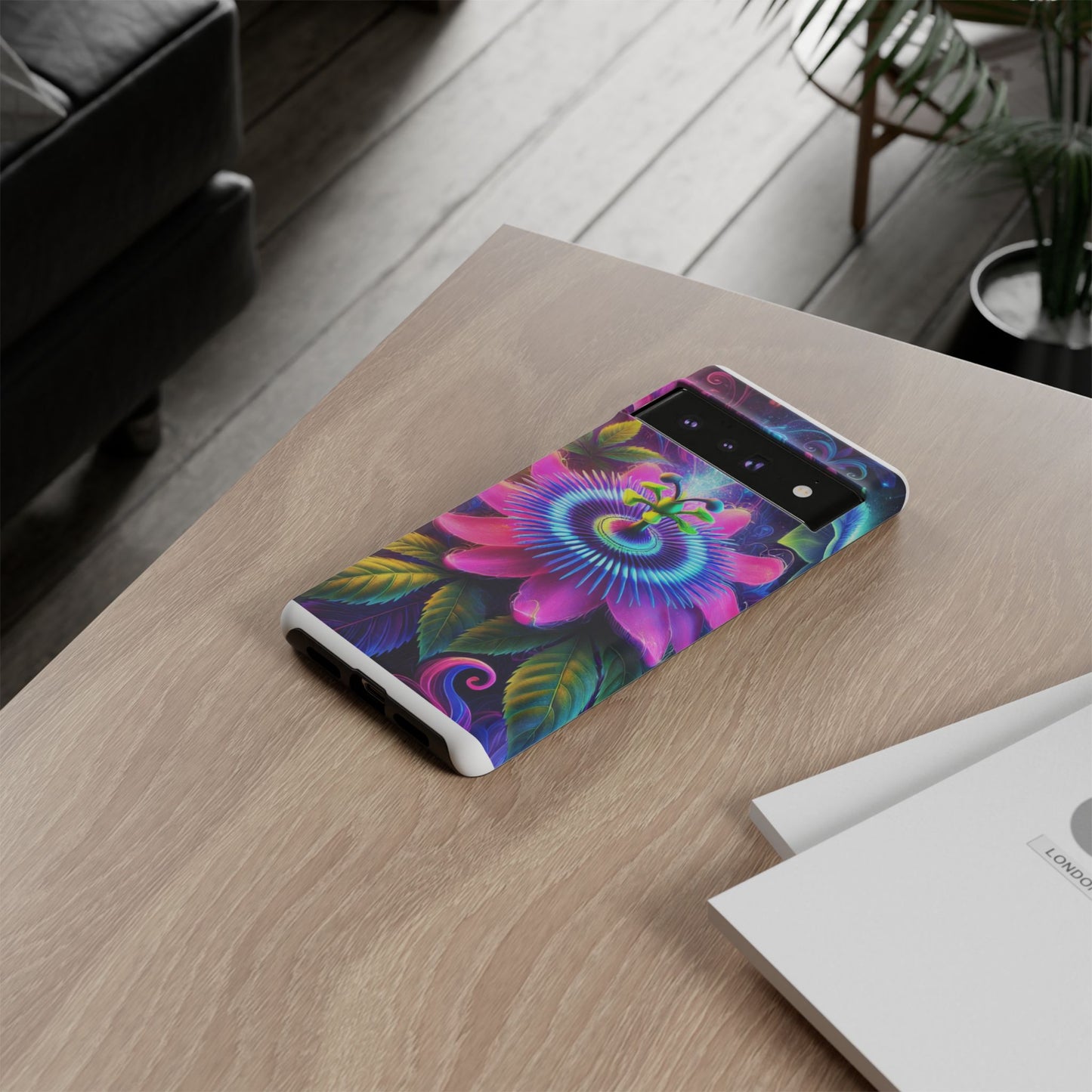 Vibrant Floral Phone Case - Tough Protection for Nature Lovers