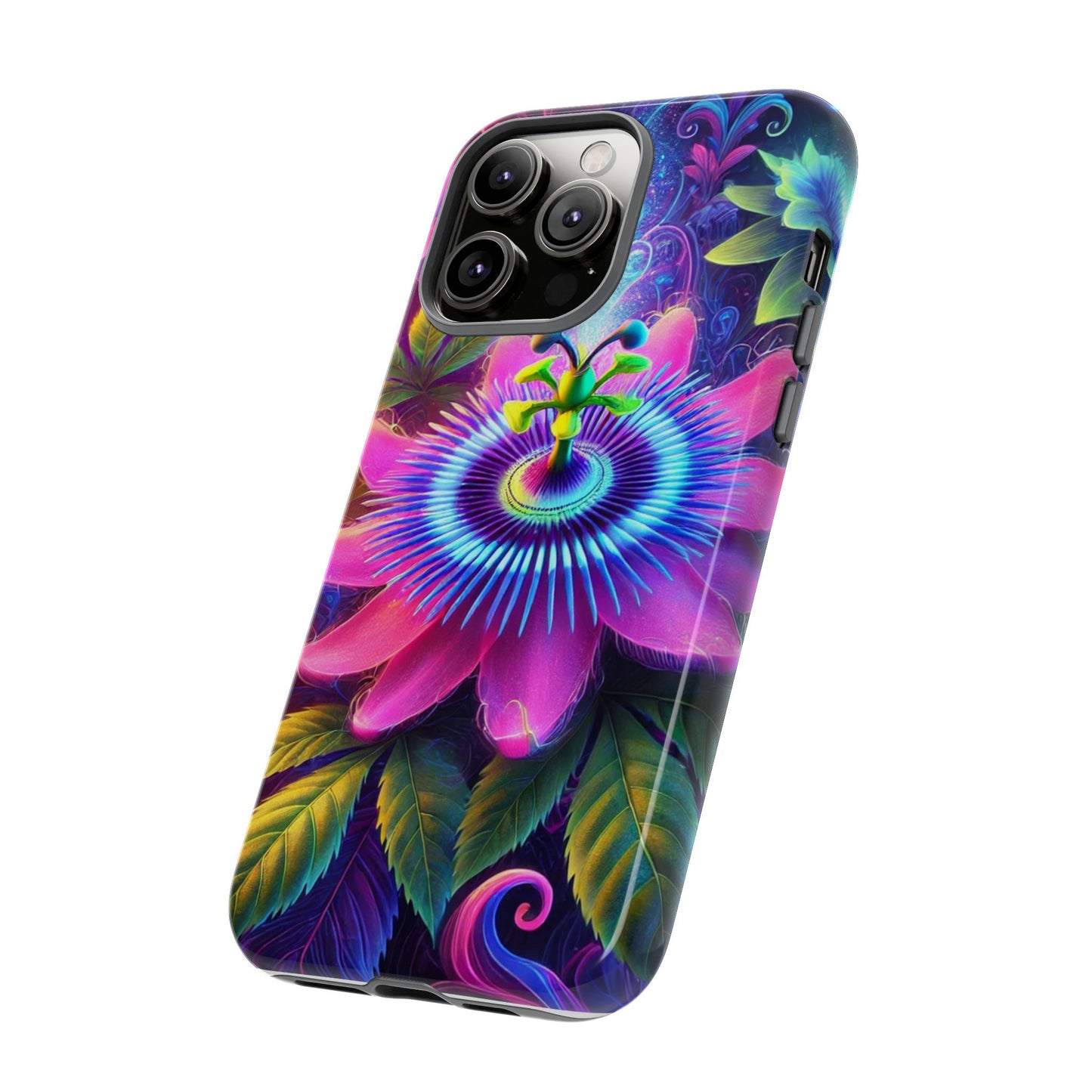 Vibrant Floral Phone Case - Tough Protection for Nature Lovers