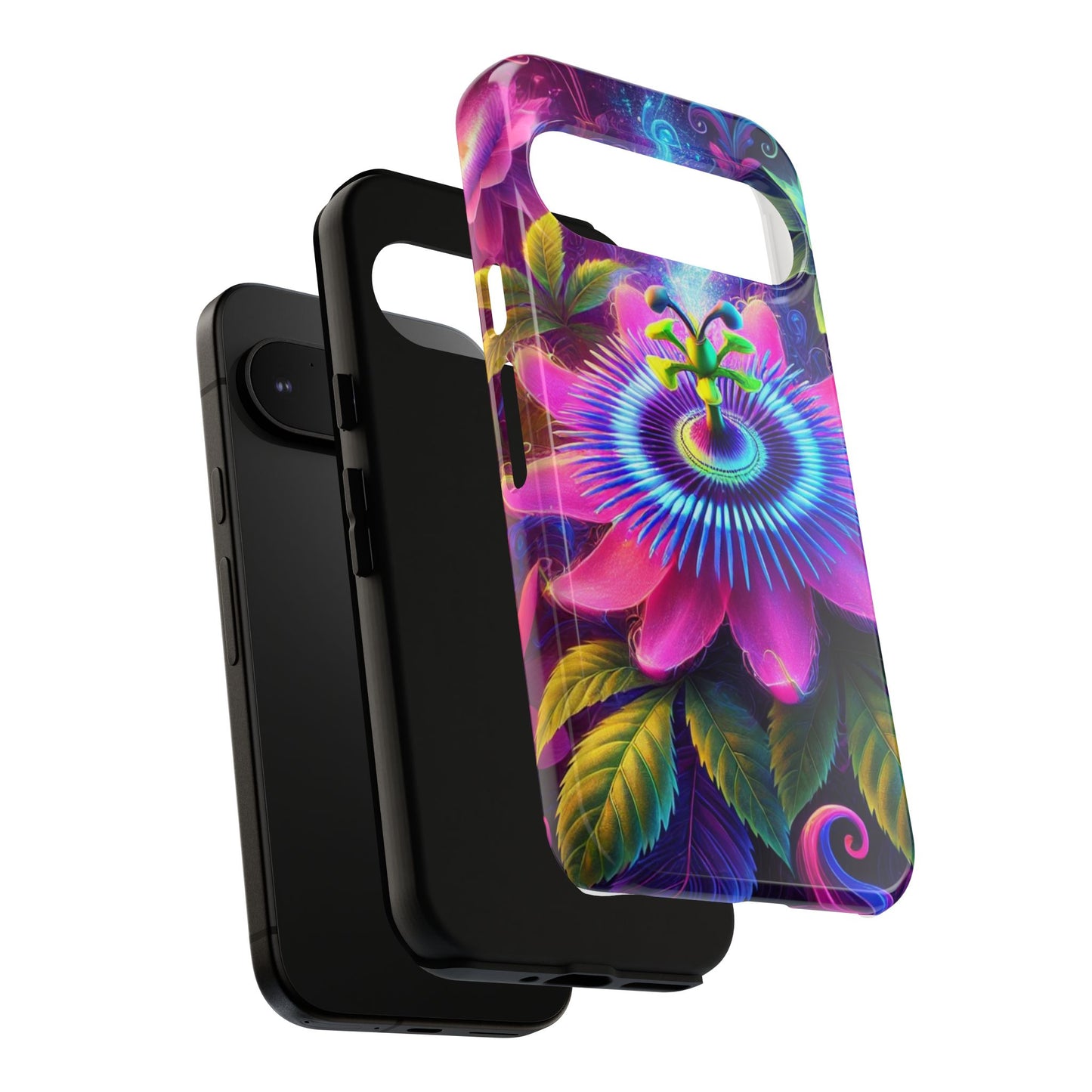 Vibrant Floral Phone Case - Tough Protection for Nature Lovers