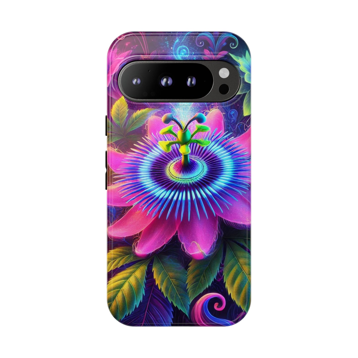 Vibrant Floral Phone Case - Tough Protection for Nature Lovers