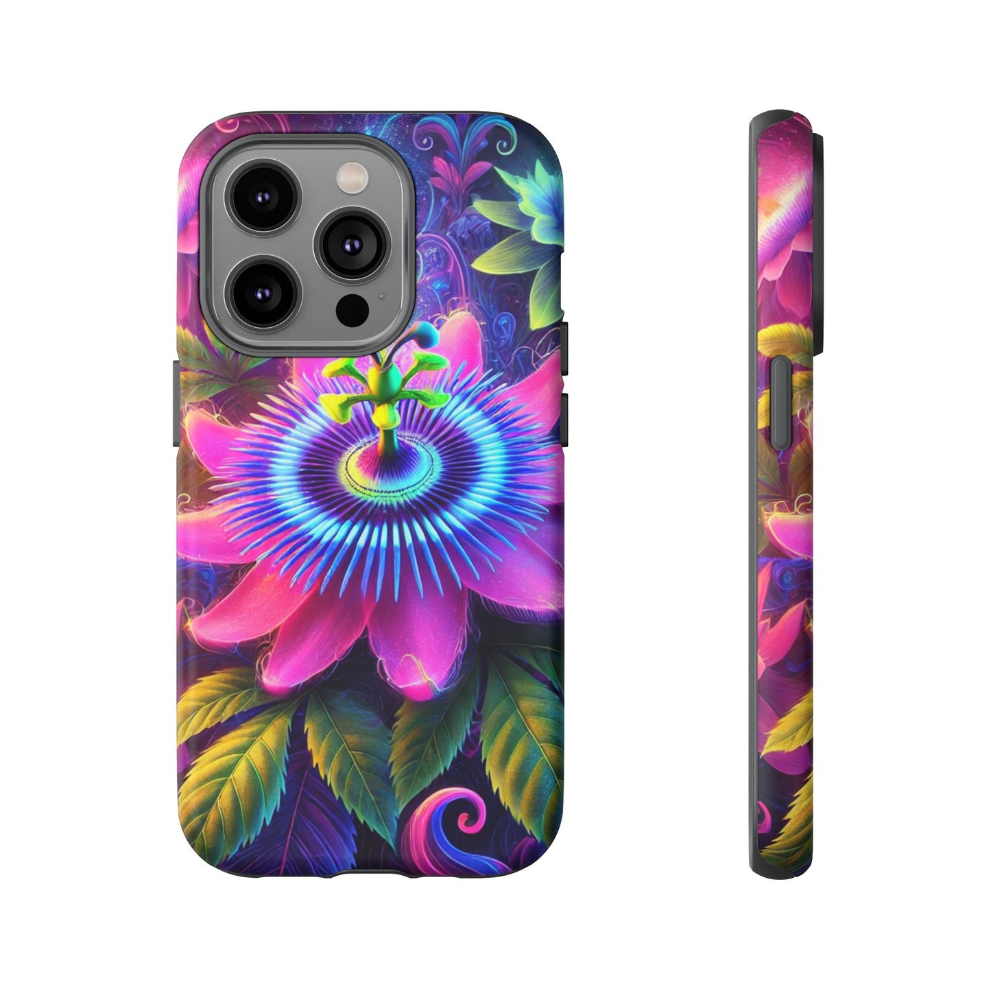 Vibrant Floral Phone Case - Tough Protection for Nature Lovers