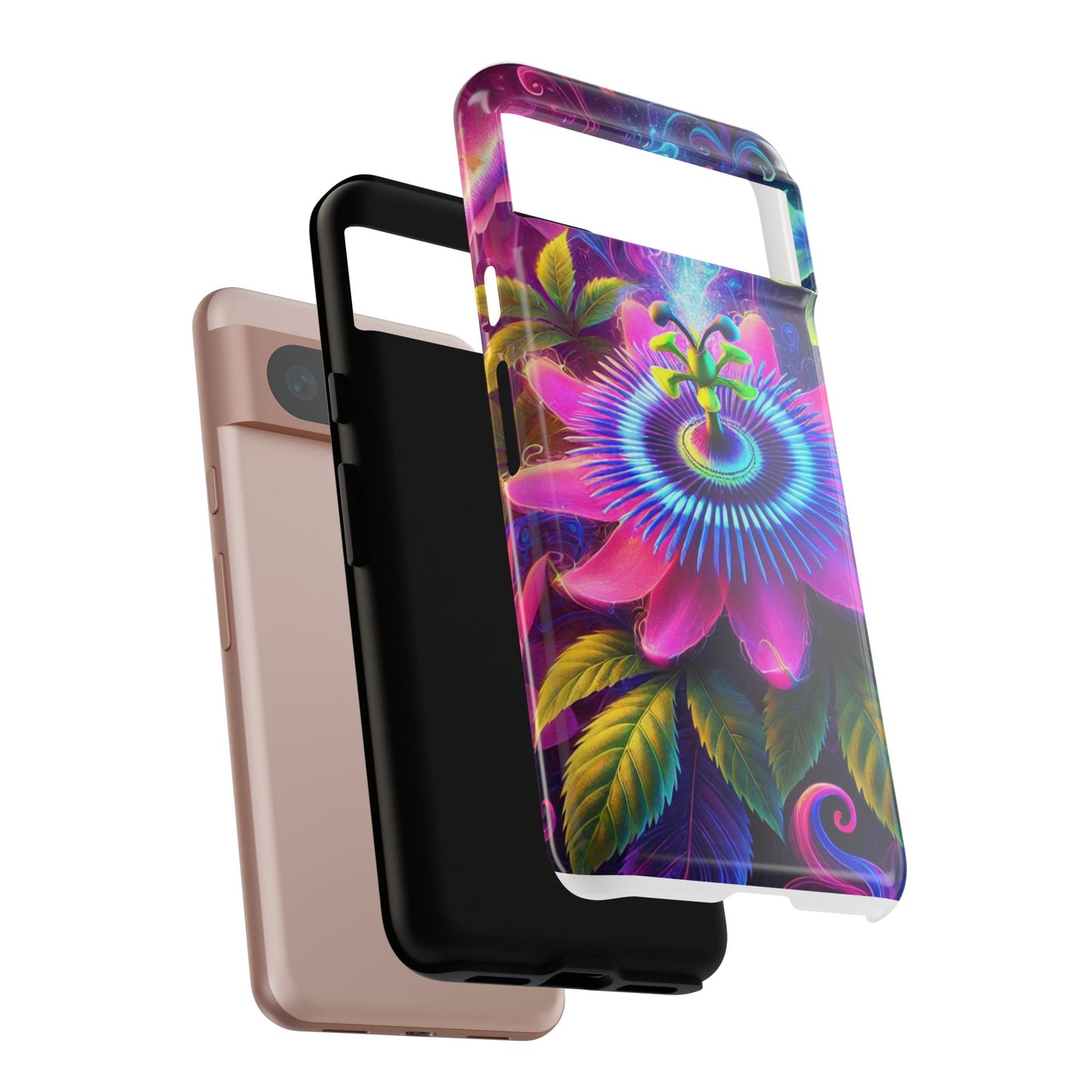 Vibrant Floral Phone Case - Tough Protection for Nature Lovers