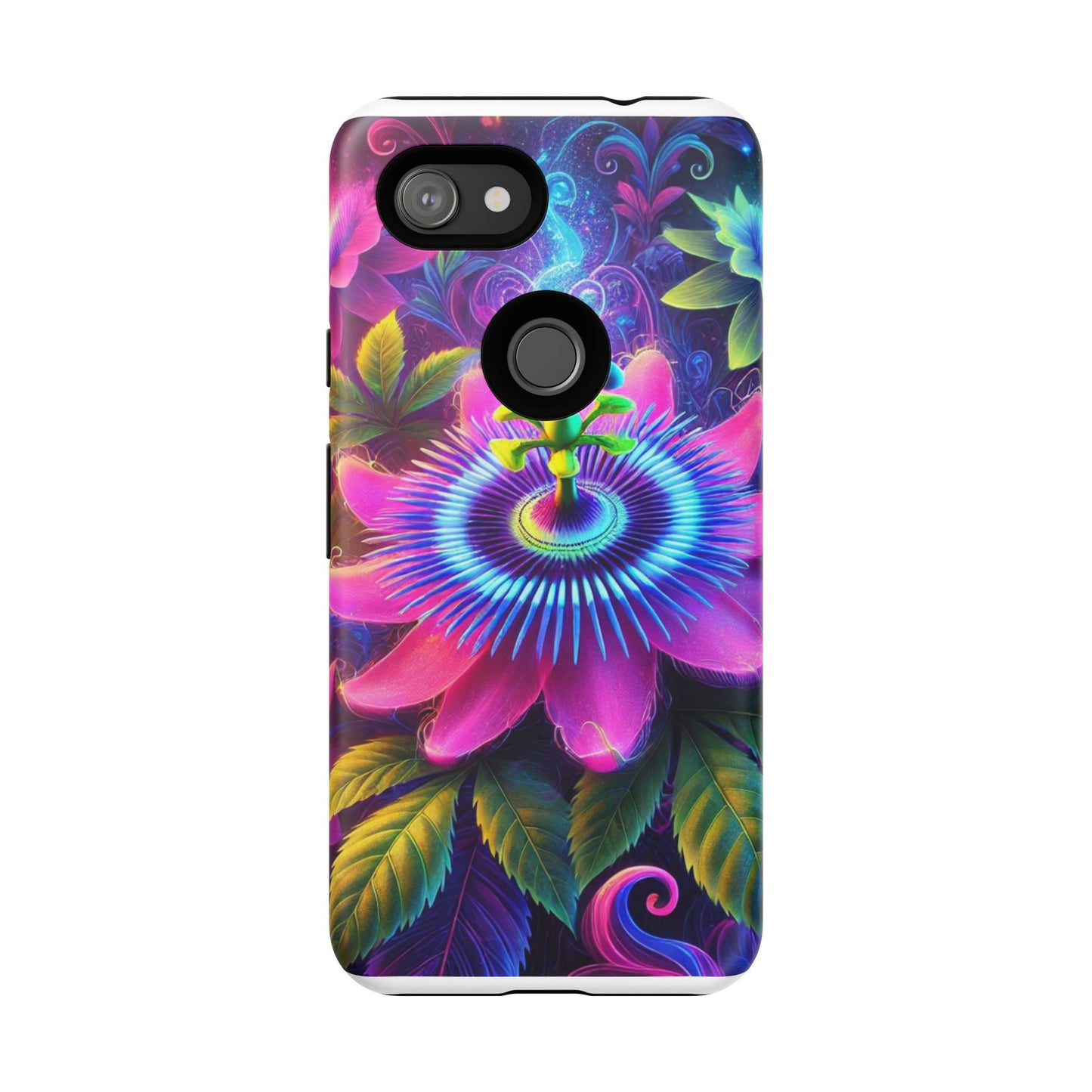 Vibrant Floral Phone Case - Tough Protection for Nature Lovers