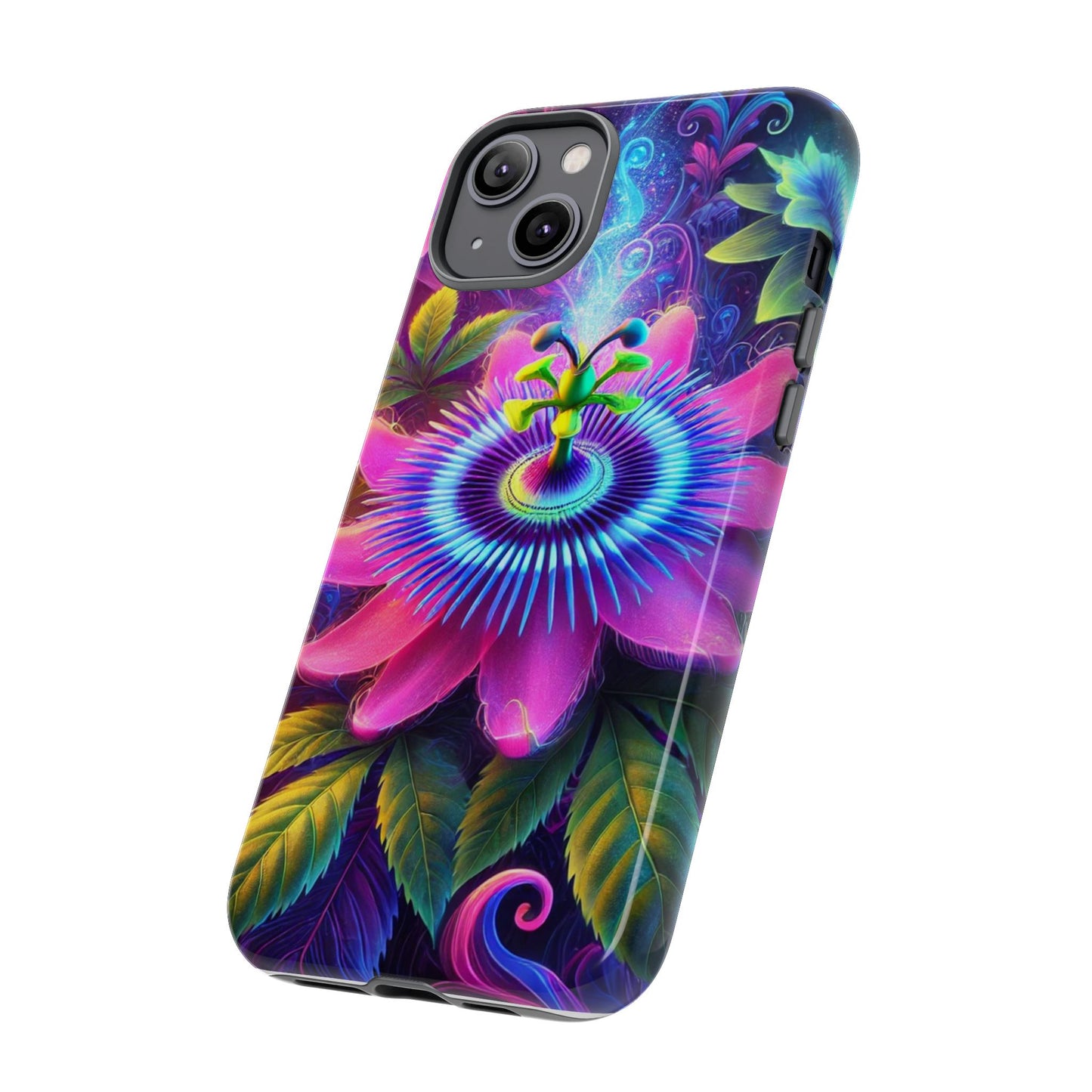 Vibrant Floral Phone Case - Tough Protection for Nature Lovers