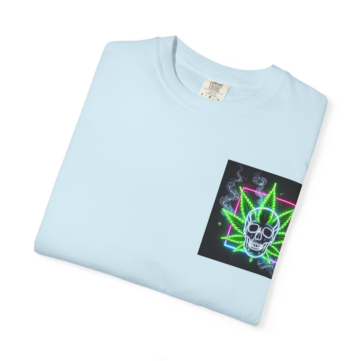 Colorful Psychedelic Cannabis Unisex T-Shirt, Perfect for Festivals, Beach Days, Casual Wear, 420 Celebrations, Gifts for Stoners