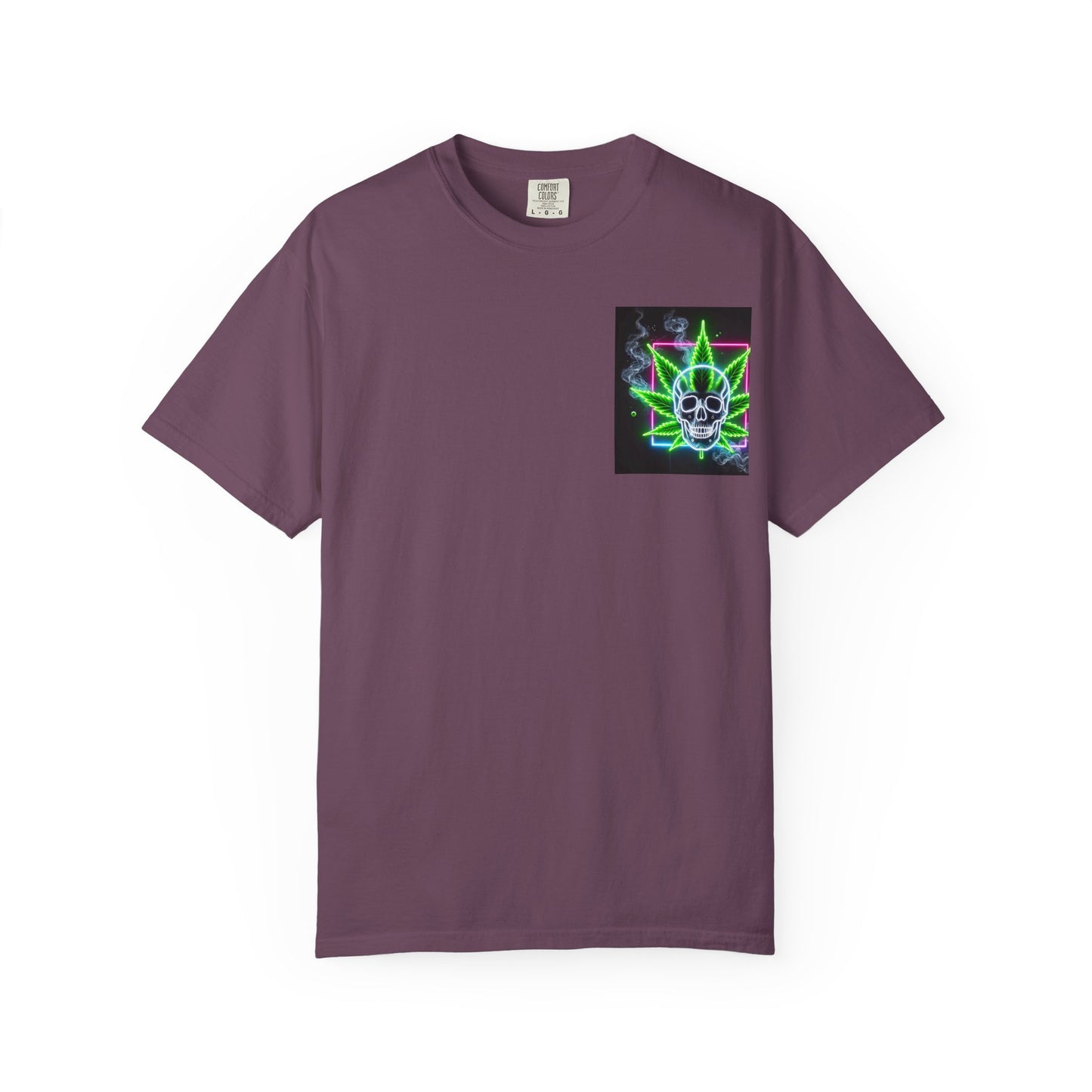 Colorful Psychedelic Cannabis Unisex T-Shirt, Perfect for Festivals, Beach Days, Casual Wear, 420 Celebrations, Gifts for Stoners