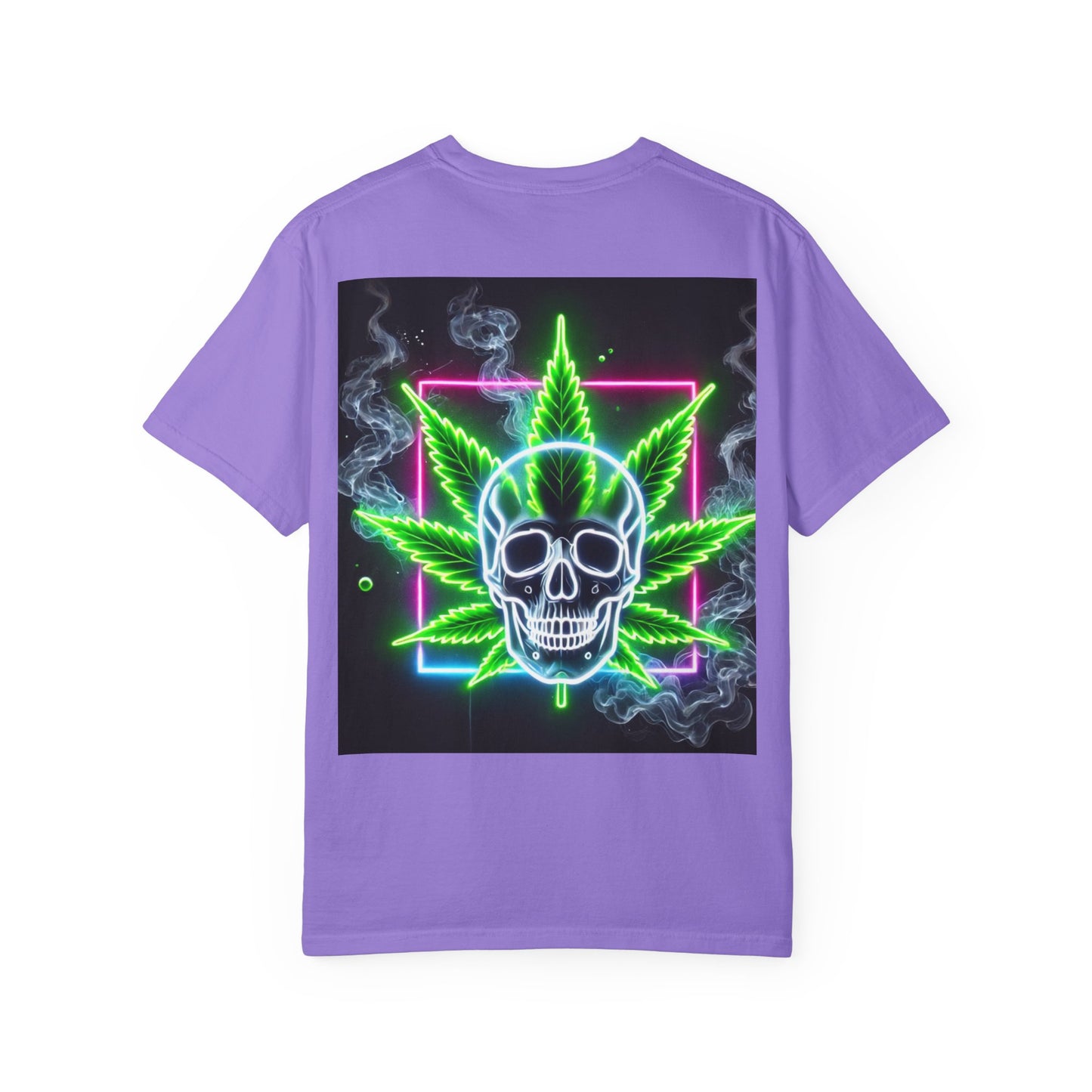 Colorful Psychedelic Cannabis Unisex T-Shirt, Perfect for Festivals, Beach Days, Casual Wear, 420 Celebrations, Gifts for Stoners