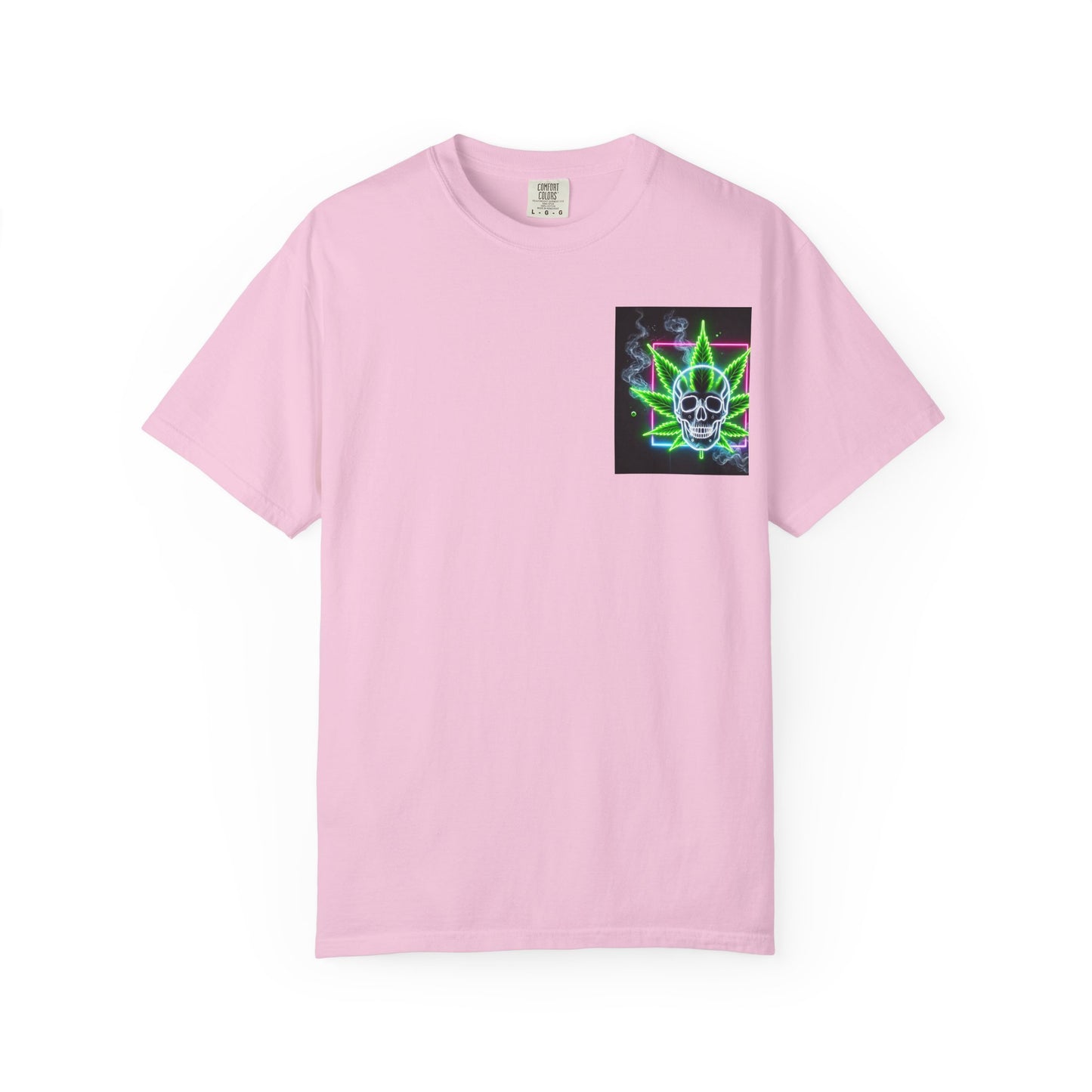 Colorful Psychedelic Cannabis Unisex T-Shirt, Perfect for Festivals, Beach Days, Casual Wear, 420 Celebrations, Gifts for Stoners