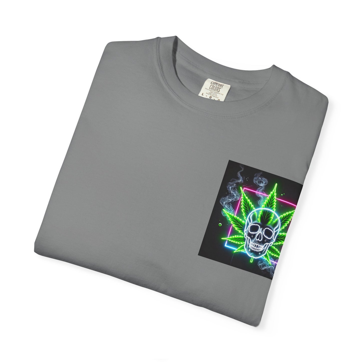 Colorful Psychedelic Cannabis Unisex T-Shirt, Perfect for Festivals, Beach Days, Casual Wear, 420 Celebrations, Gifts for Stoners