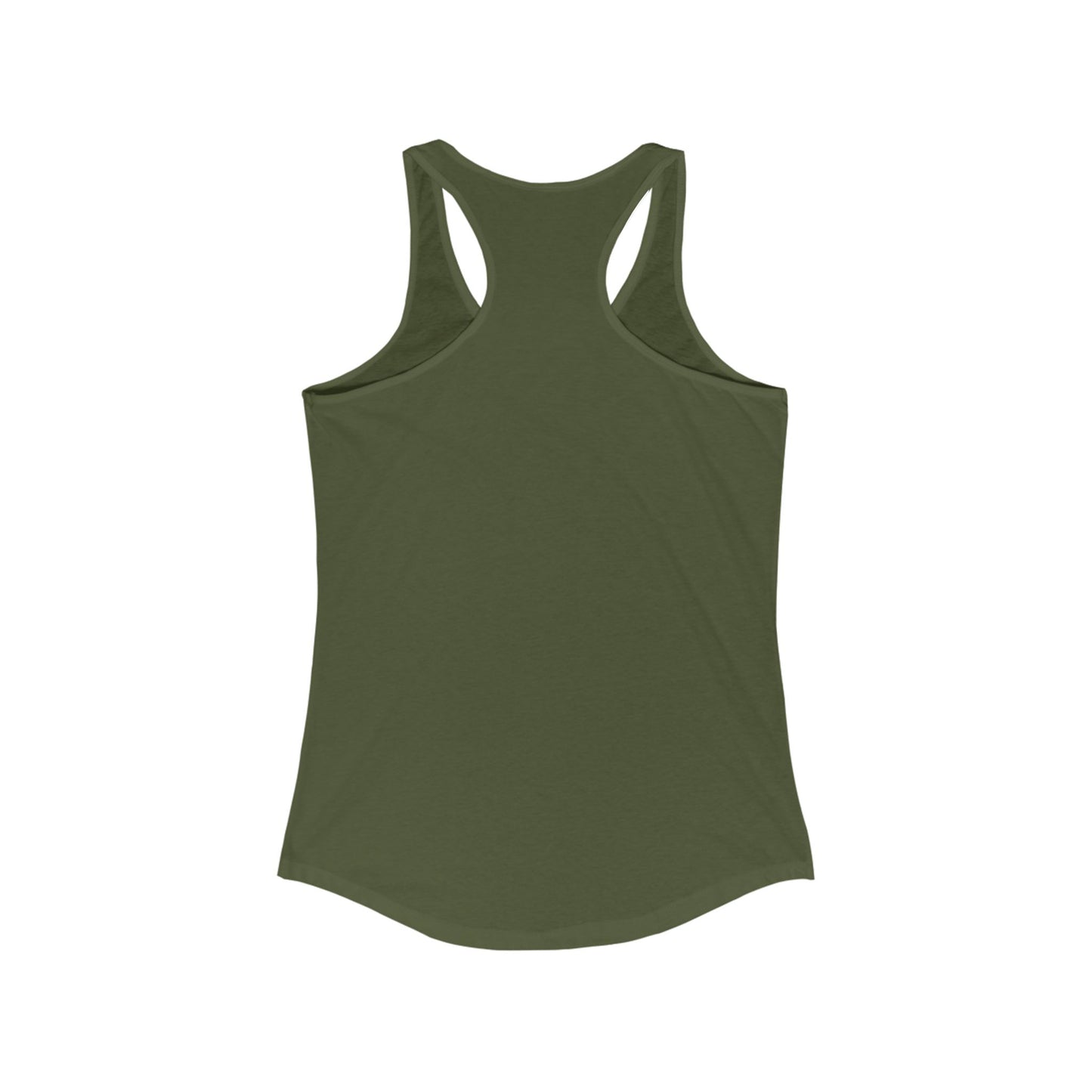 Colorful Cannabis Art Racerback Tank Top for Women