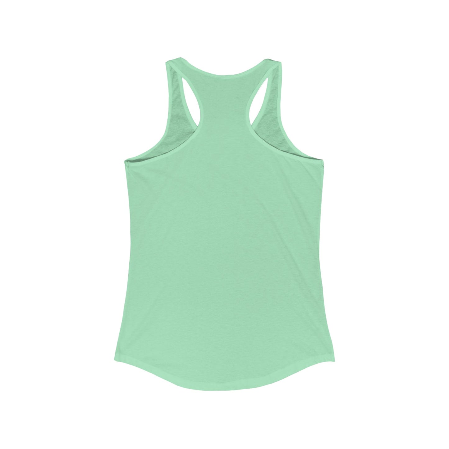 Colorful Cannabis Art Racerback Tank Top for Women