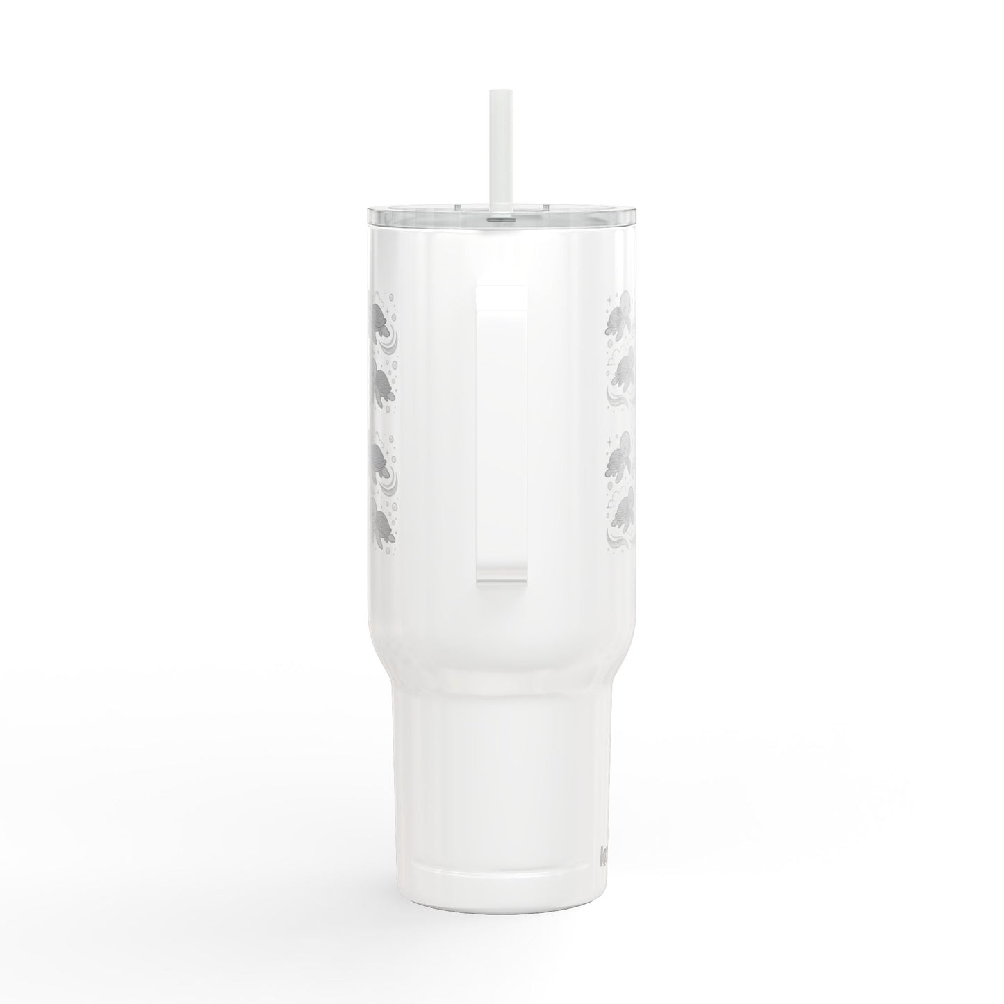 Personalized Insulated Tumbler - 40oz Ocean Waves Design