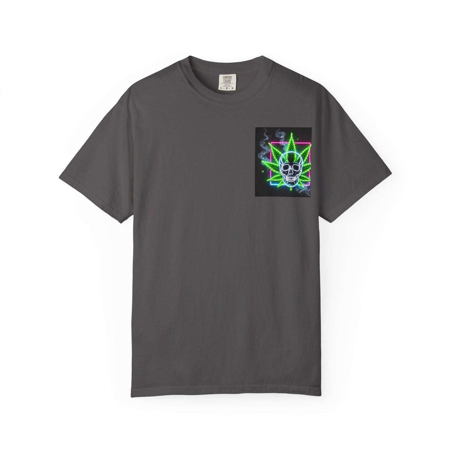 Colorful Psychedelic Cannabis Unisex T-Shirt, Perfect for Festivals, Beach Days, Casual Wear, 420 Celebrations, Gifts for Stoners