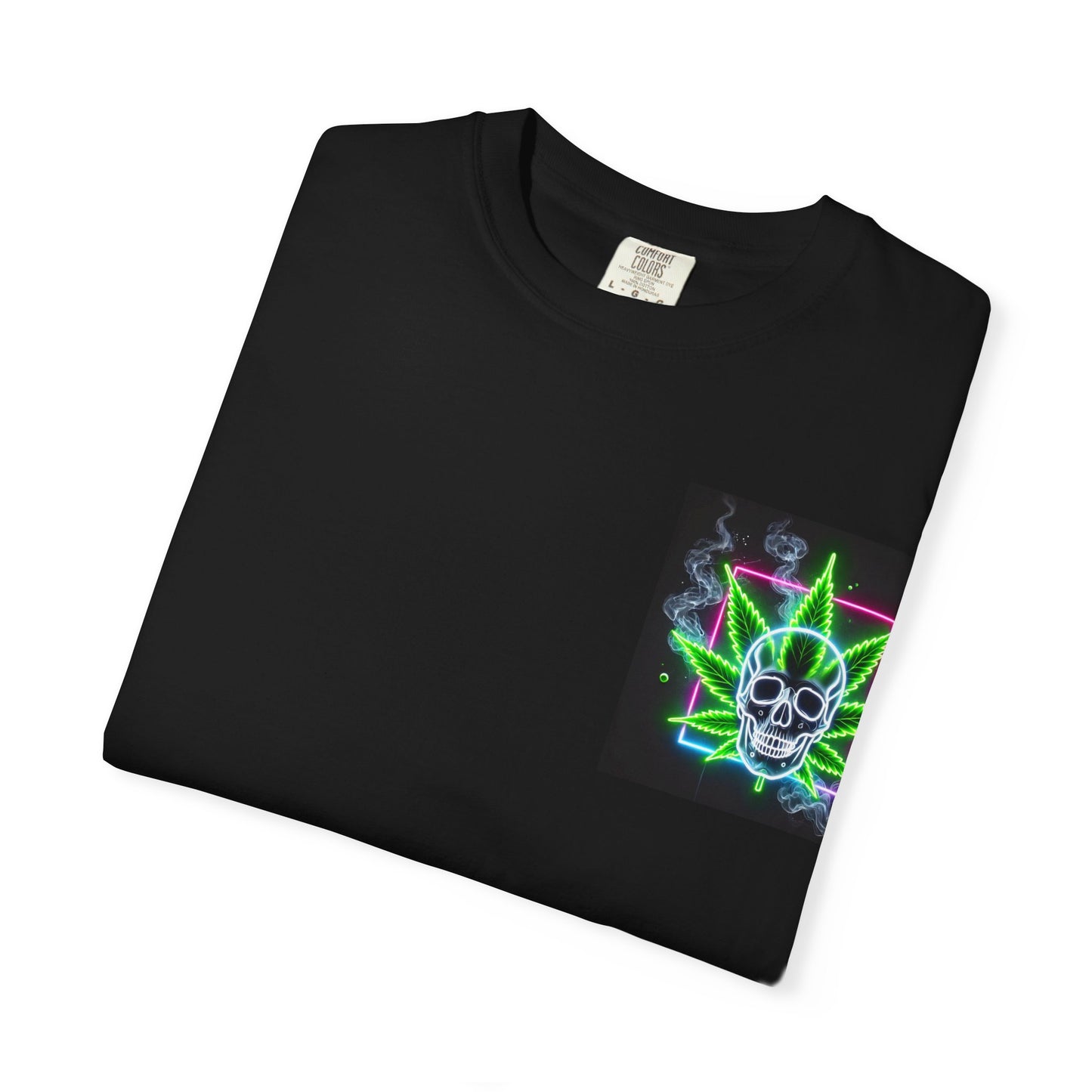 Colorful Psychedelic Cannabis Unisex T-Shirt, Perfect for Festivals, Beach Days, Casual Wear, 420 Celebrations, Gifts for Stoners