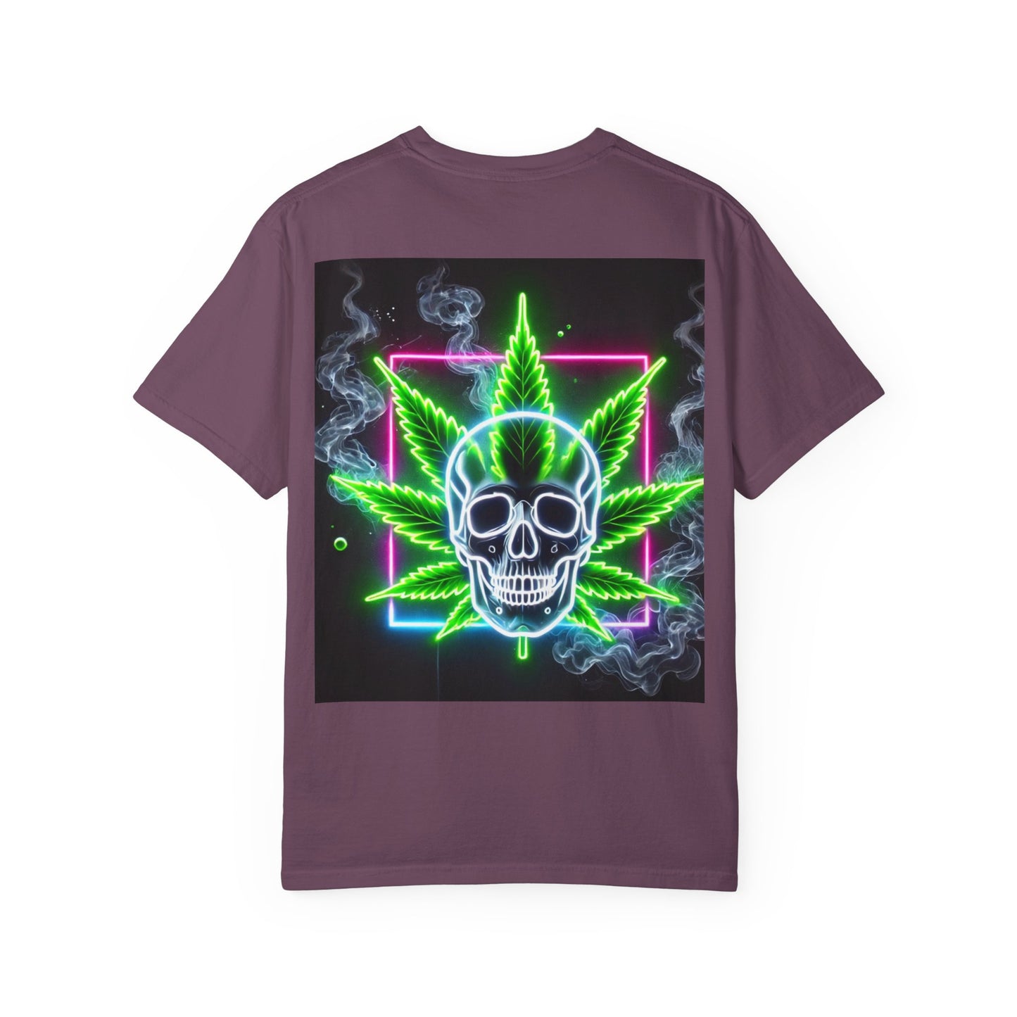Colorful Psychedelic Cannabis Unisex T-Shirt, Perfect for Festivals, Beach Days, Casual Wear, 420 Celebrations, Gifts for Stoners