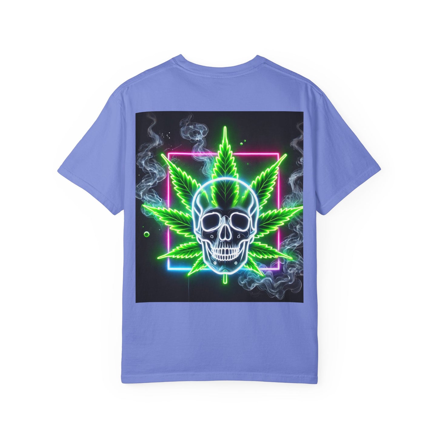 Colorful Psychedelic Cannabis Unisex T-Shirt, Perfect for Festivals, Beach Days, Casual Wear, 420 Celebrations, Gifts for Stoners