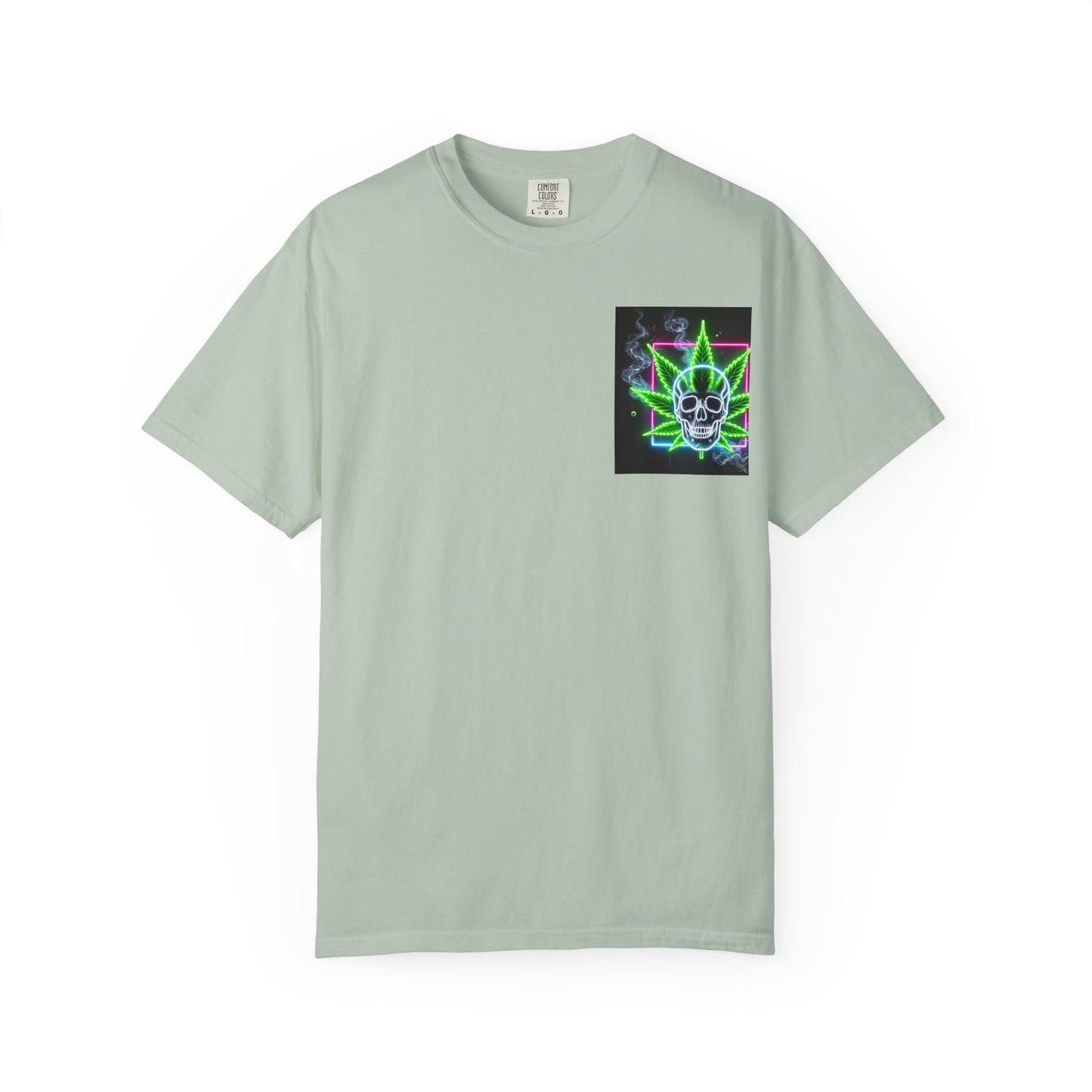 Colorful Psychedelic Cannabis Unisex T-Shirt, Perfect for Festivals, Beach Days, Casual Wear, 420 Celebrations, Gifts for Stoners