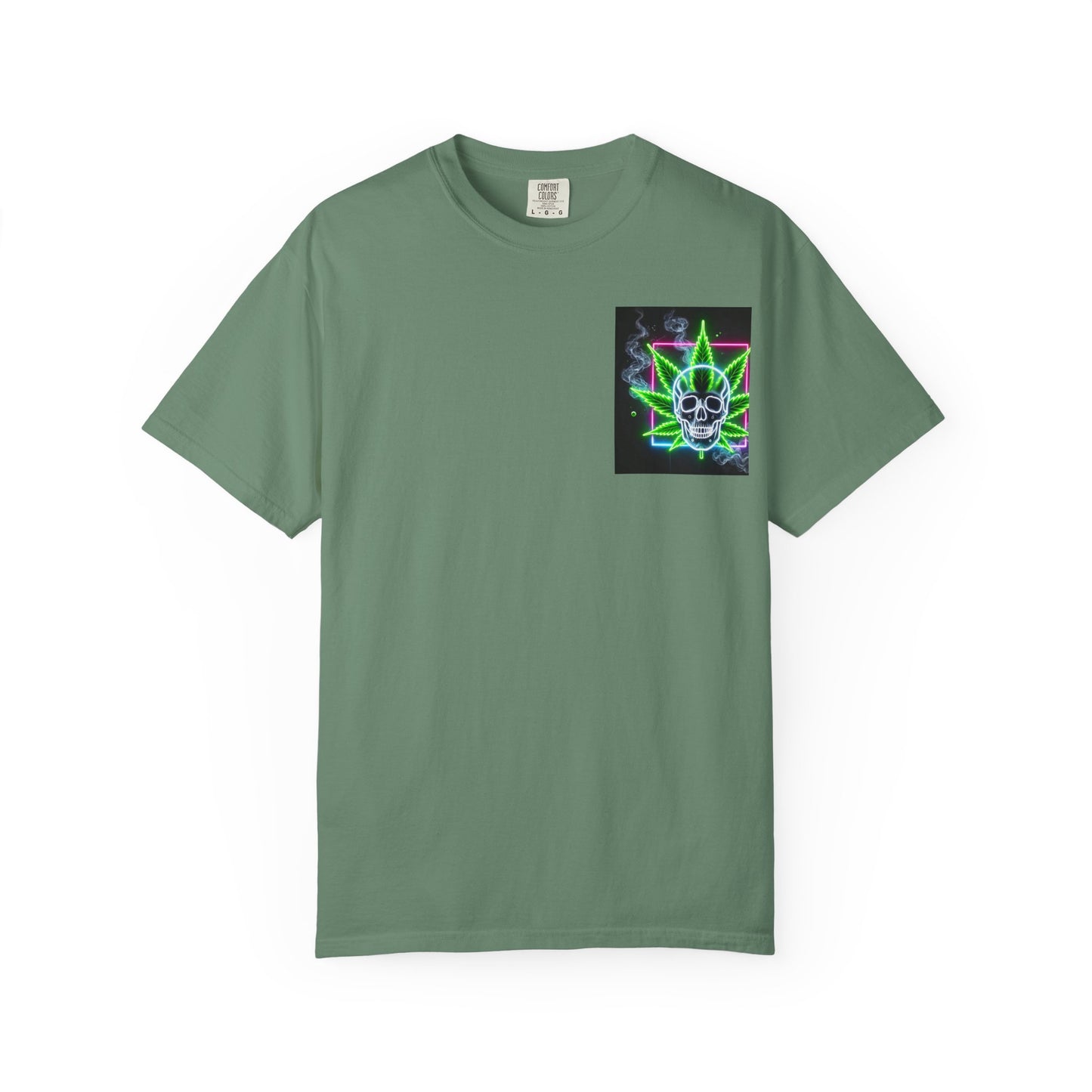 Colorful Psychedelic Cannabis Unisex T-Shirt, Perfect for Festivals, Beach Days, Casual Wear, 420 Celebrations, Gifts for Stoners