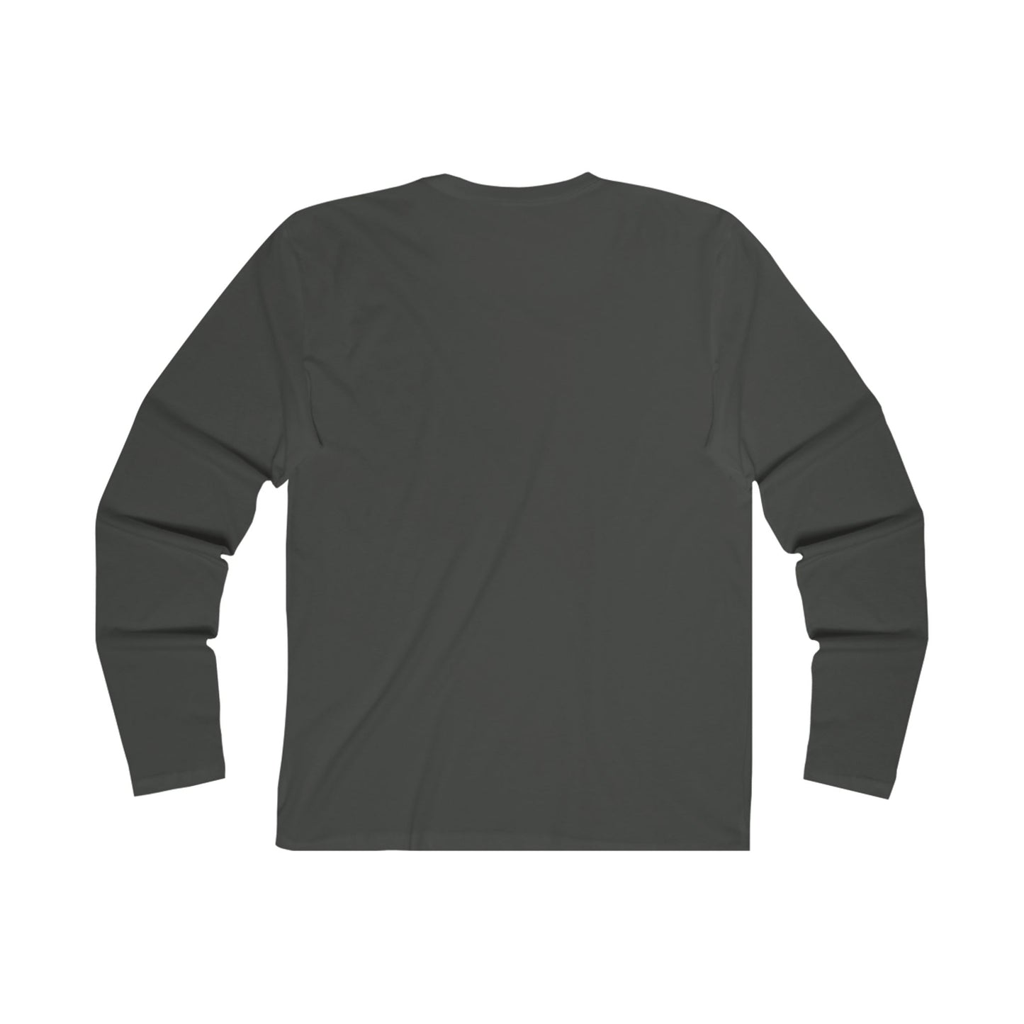 Colorful Psychedelic Leaf Long Sleeve Crew Tee for Nature Lovers