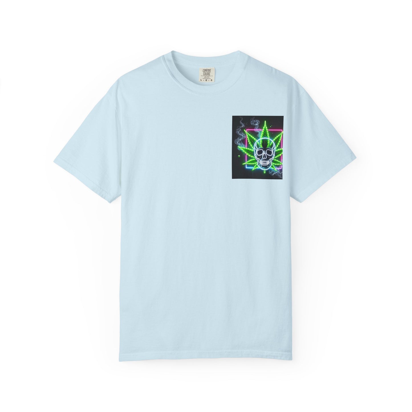 Colorful Psychedelic Cannabis Unisex T-Shirt, Perfect for Festivals, Beach Days, Casual Wear, 420 Celebrations, Gifts for Stoners