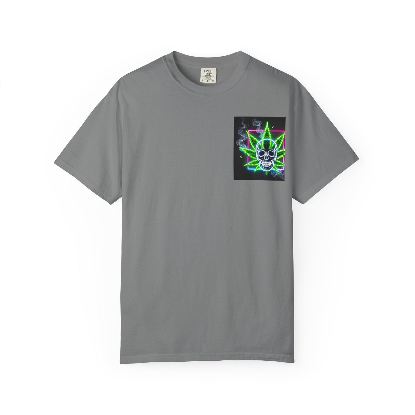 Colorful Psychedelic Cannabis Unisex T-Shirt, Perfect for Festivals, Beach Days, Casual Wear, 420 Celebrations, Gifts for Stoners