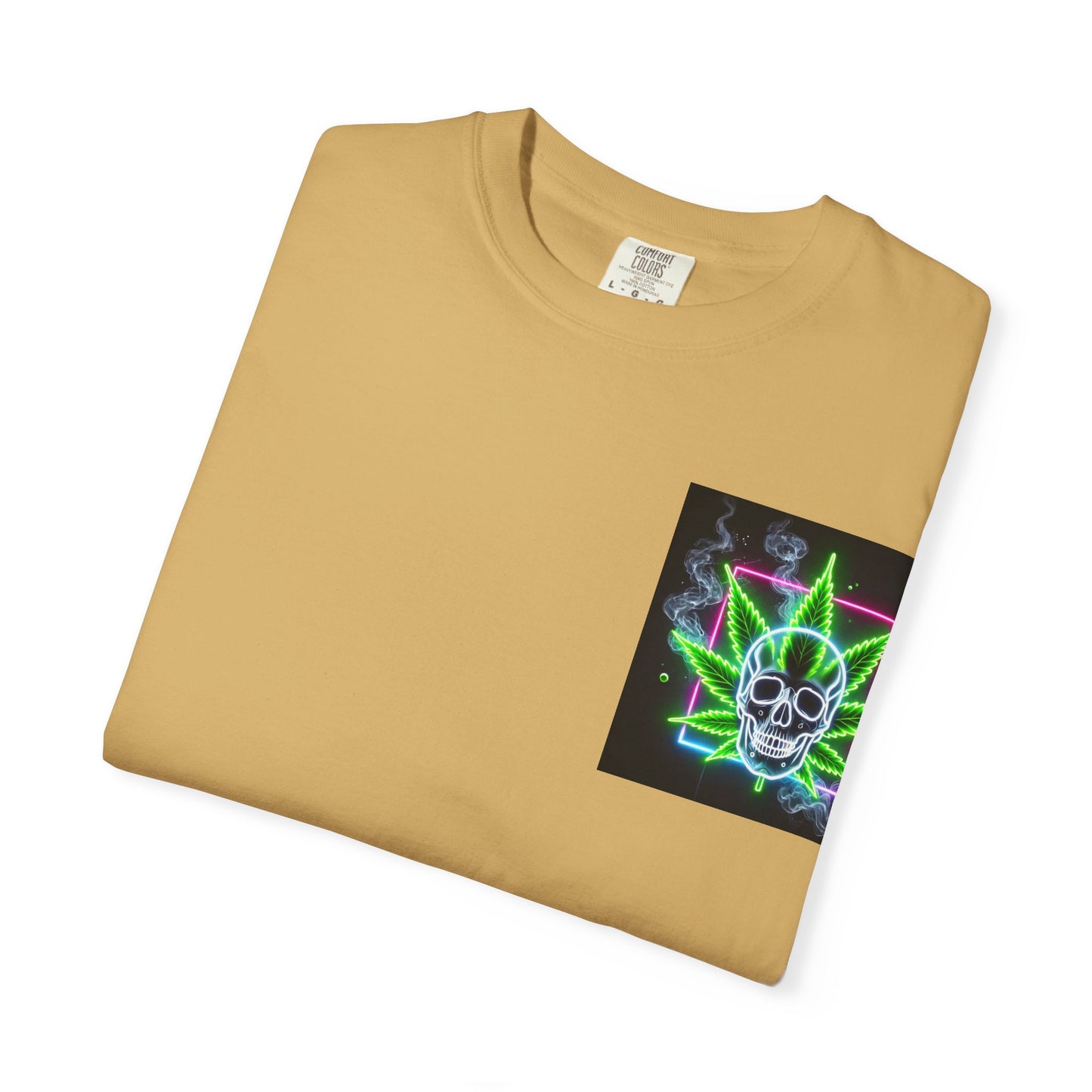 Colorful Psychedelic Cannabis Unisex T-Shirt, Perfect for Festivals, Beach Days, Casual Wear, 420 Celebrations, Gifts for Stoners